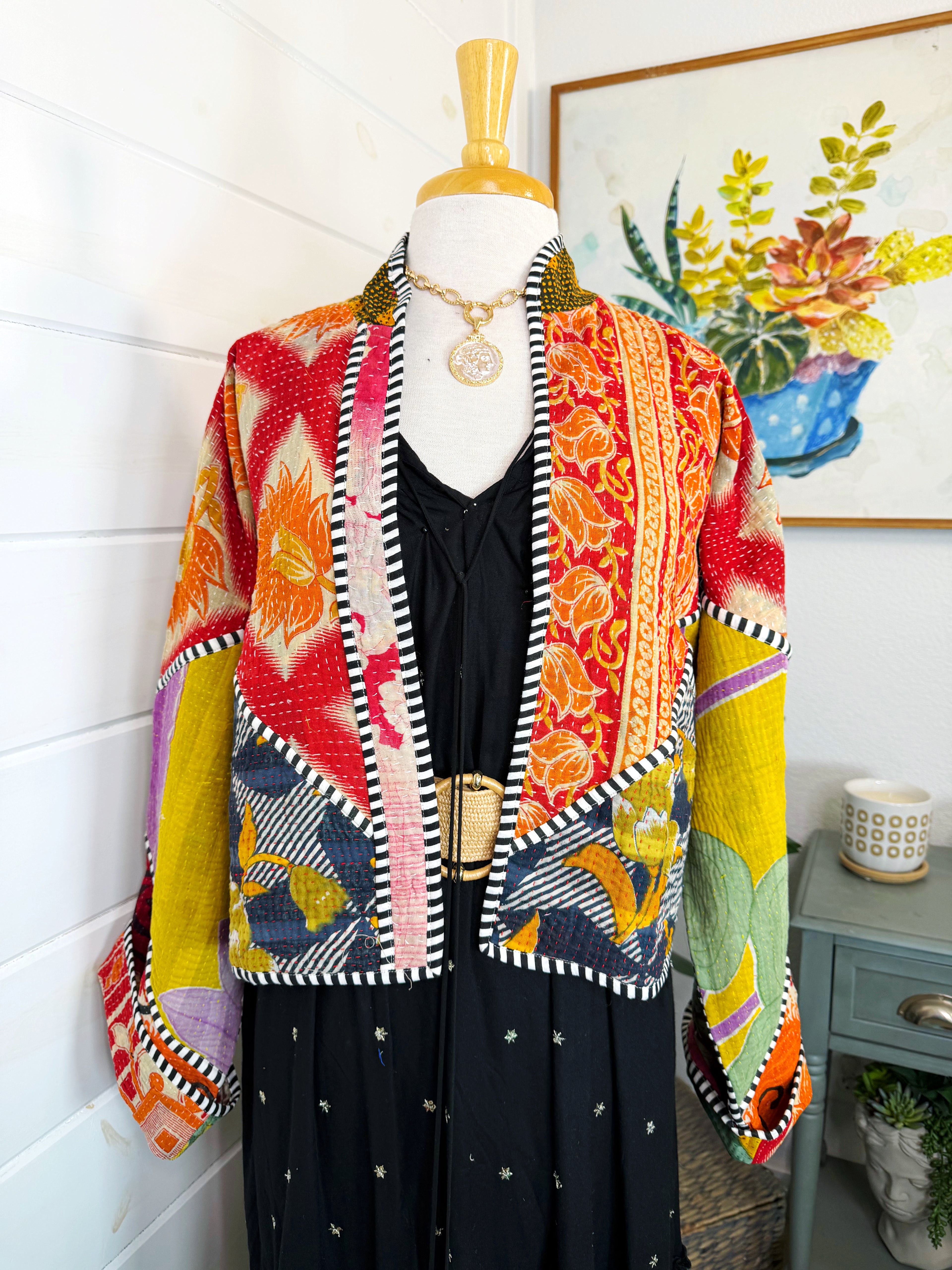 Revival Kantha Jacket – Stevie Style #1913