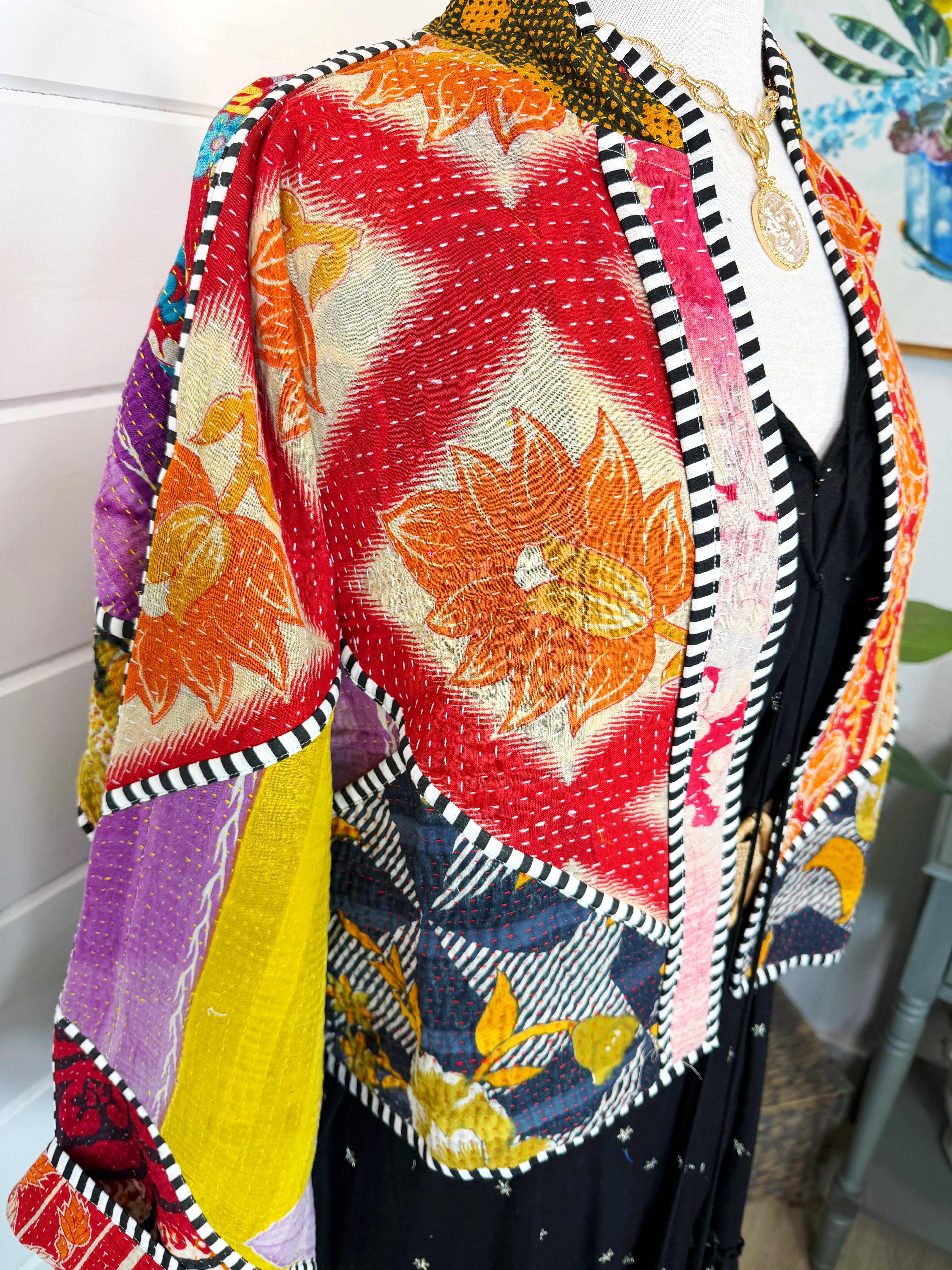Revival Kantha Jacket – Stevie Style #1913