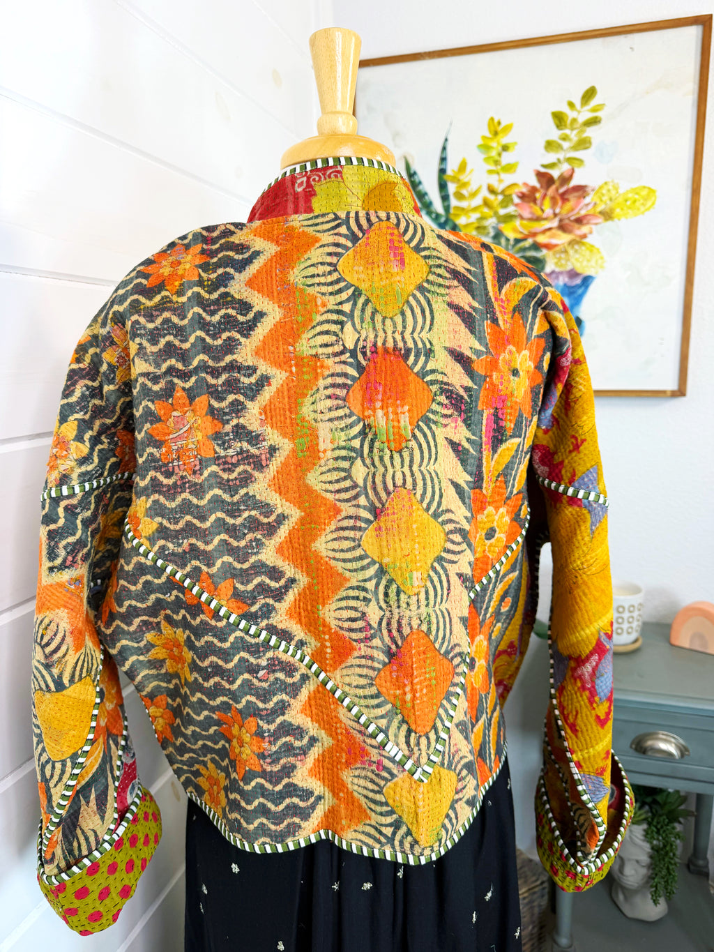 Revival Kantha Jacket – Stevie Style #1914