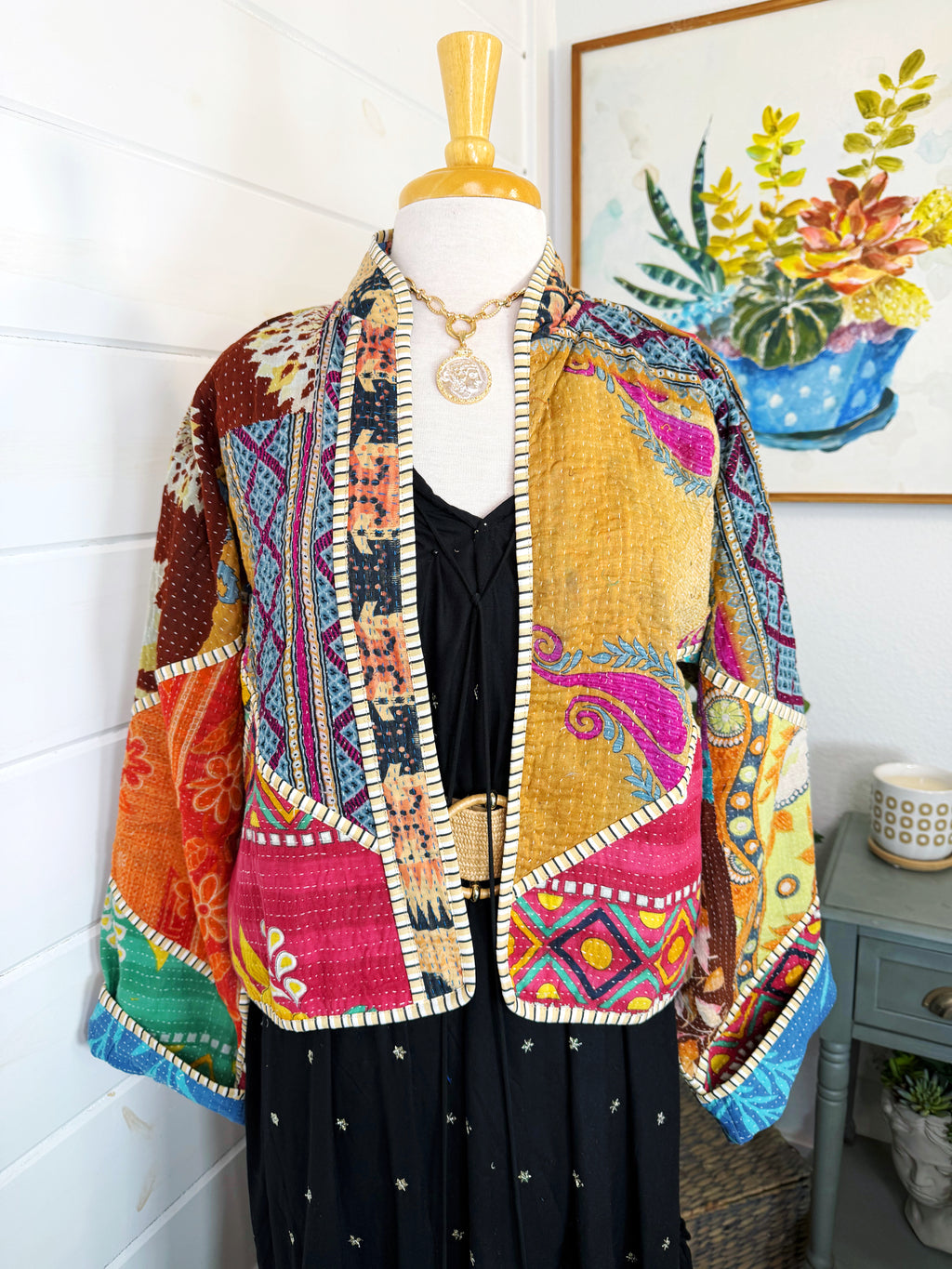 Revival Kantha Jacket – Stevie Style #1915