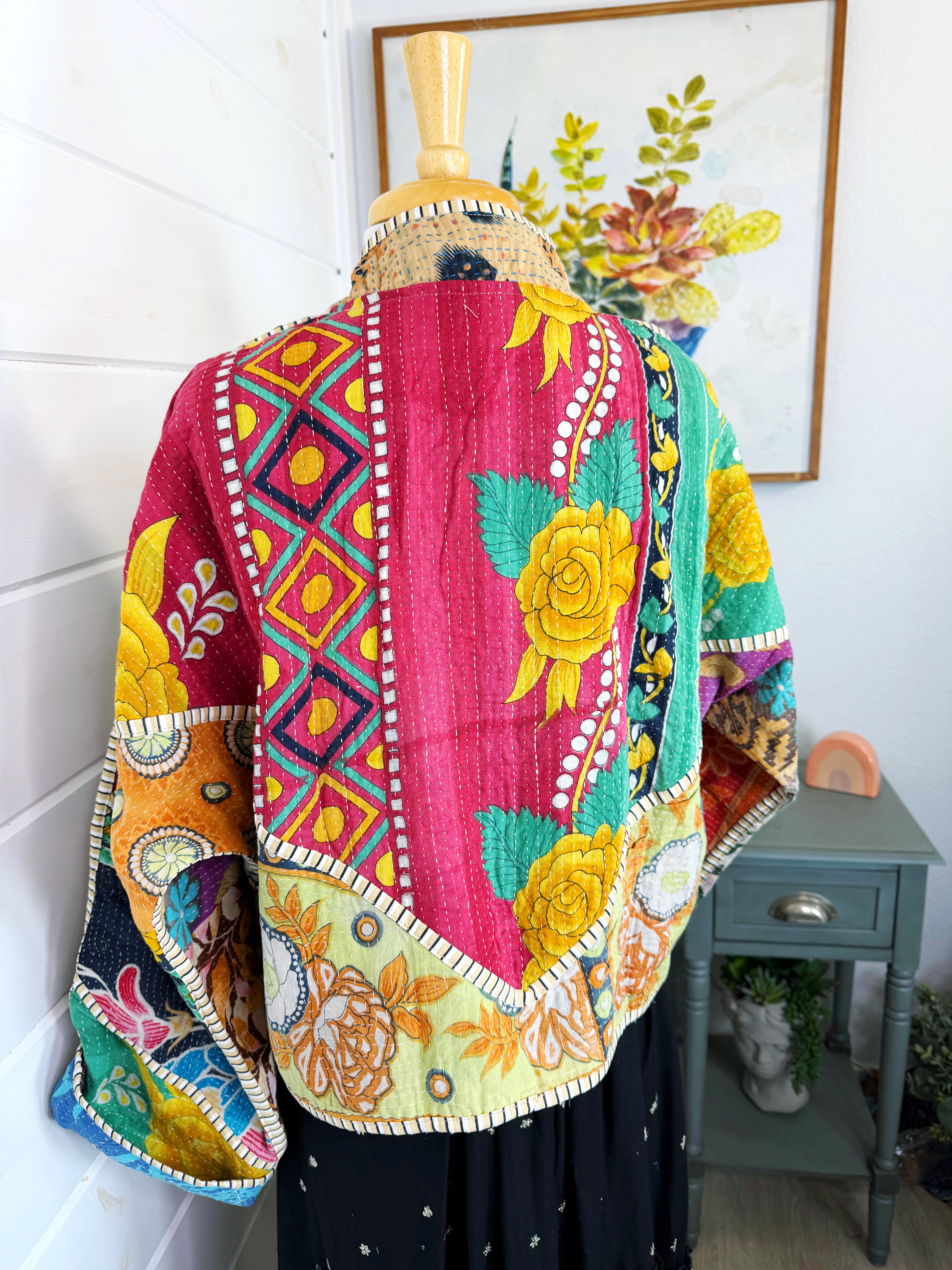 Revival Kantha Jacket – Stevie Style #1915