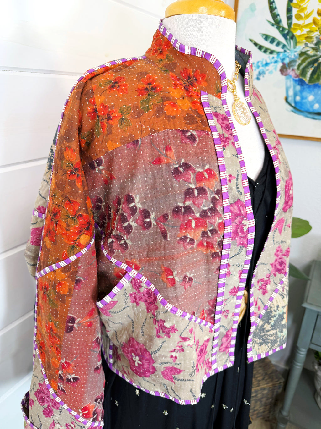 Revival Kantha Jacket – Stevie Style #1917