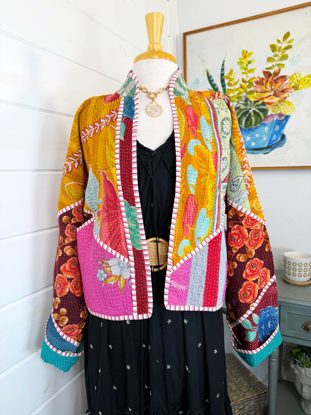 Revival Kantha Jacket – Stevie Style #1918