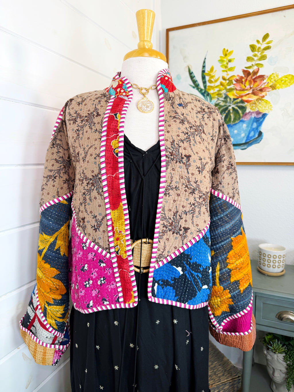 Revival Kantha Jacket – Stevie Style #1919