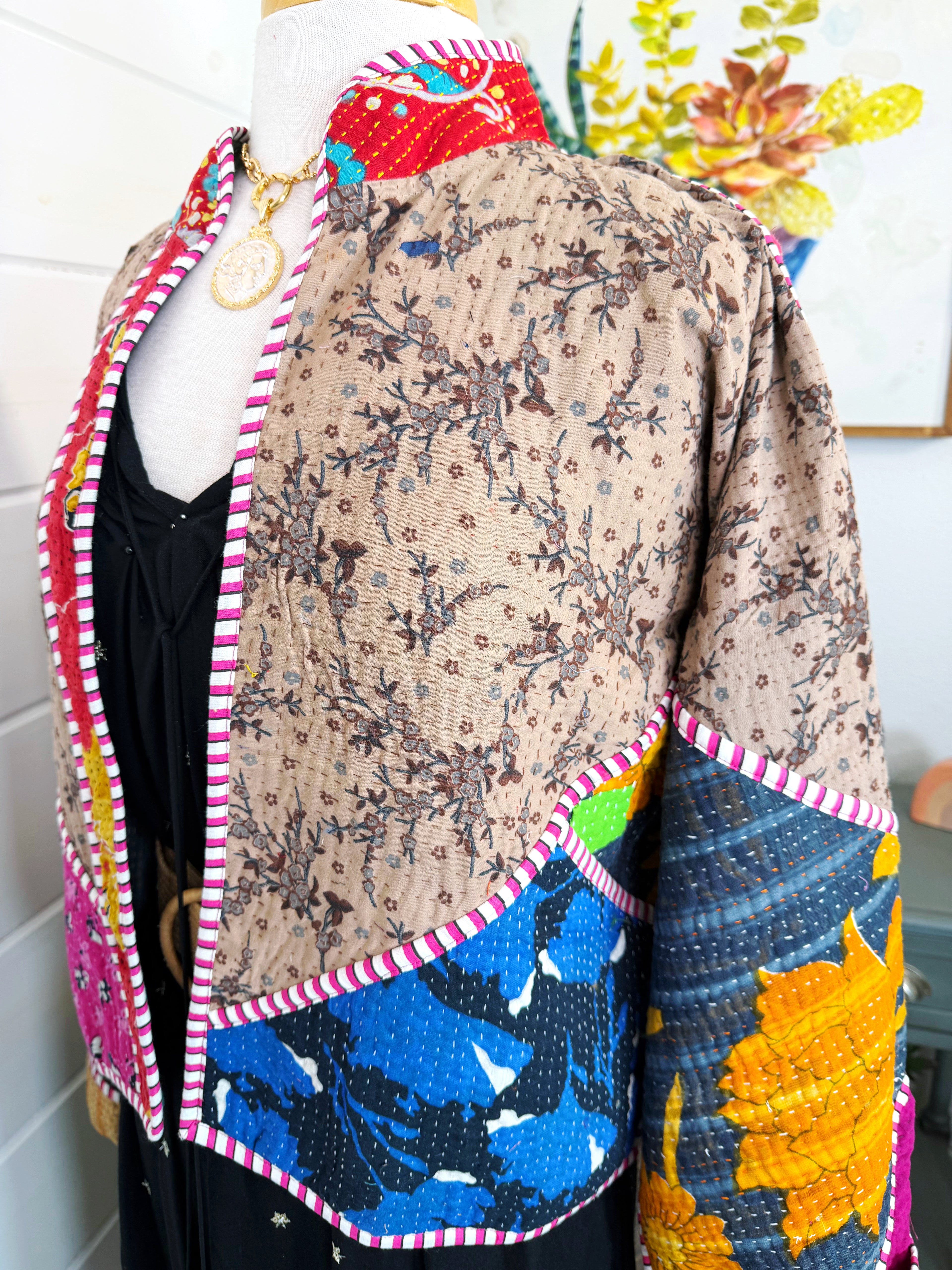 Revival Kantha Jacket – Stevie Style #1919