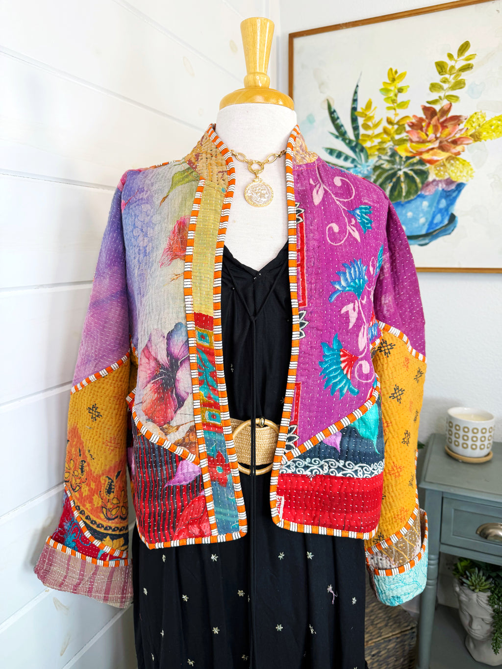 Revival Kantha Jacket – Stevie Style #1921