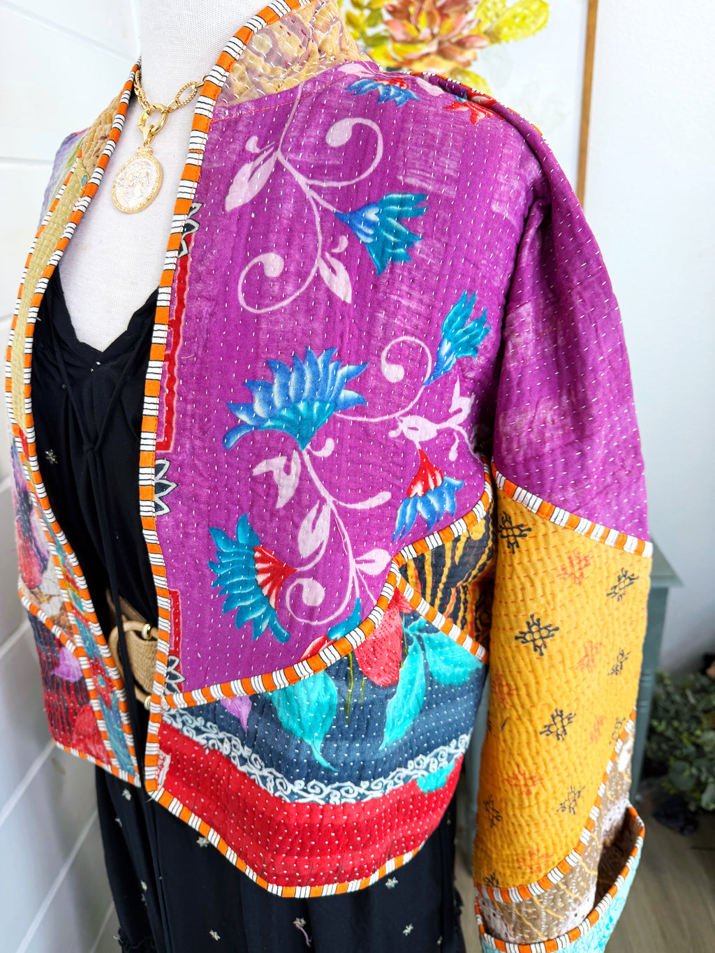 Revival Kantha Jacket – Stevie Style #1921