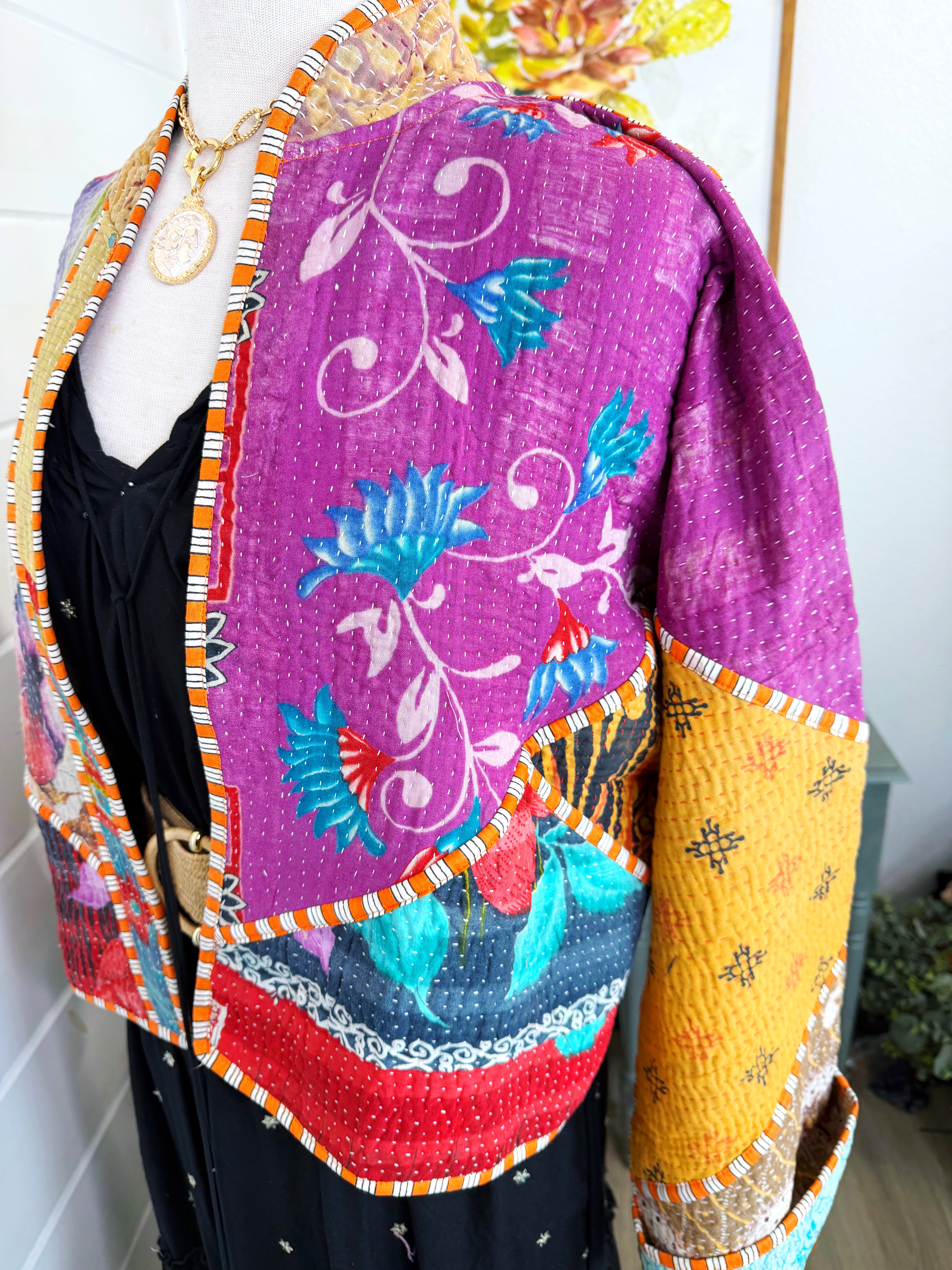 Revival Kantha Jacket – Stevie Style #1921