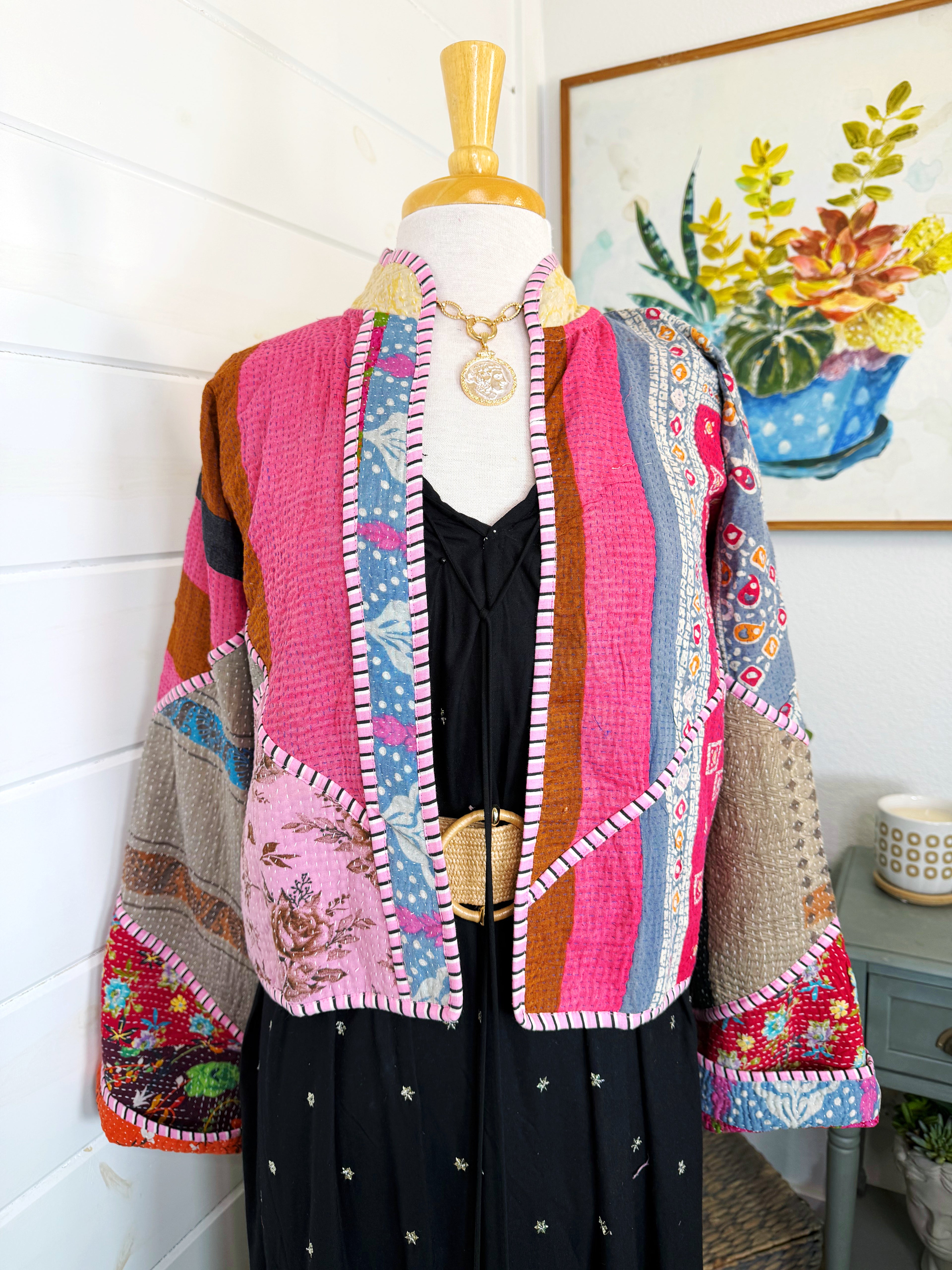 Revival Kantha Jacket – Stevie Style #1923