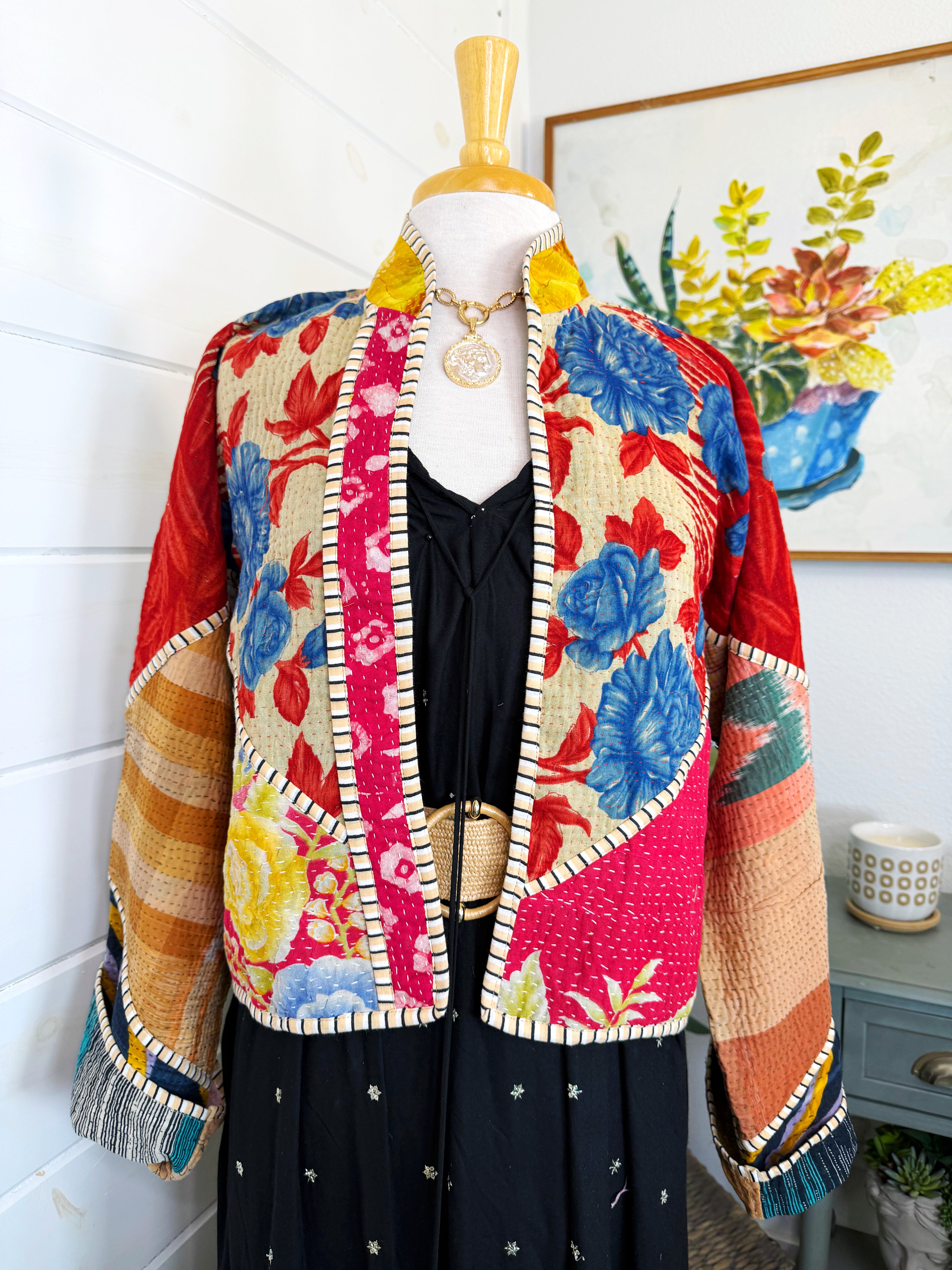 Revival Kantha Jacket – Stevie Style #1924