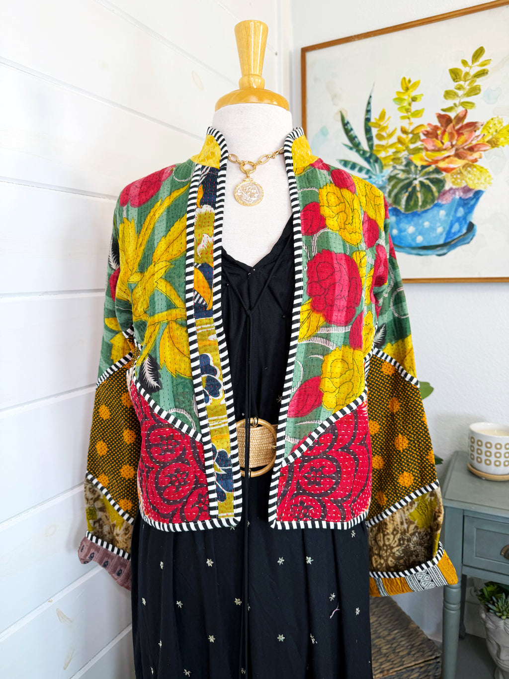 Revival Kantha Jacket – Stevie Style #1926