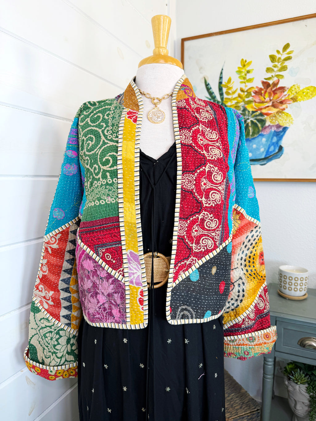 Revival Kantha Jacket – Stevie Style #1927