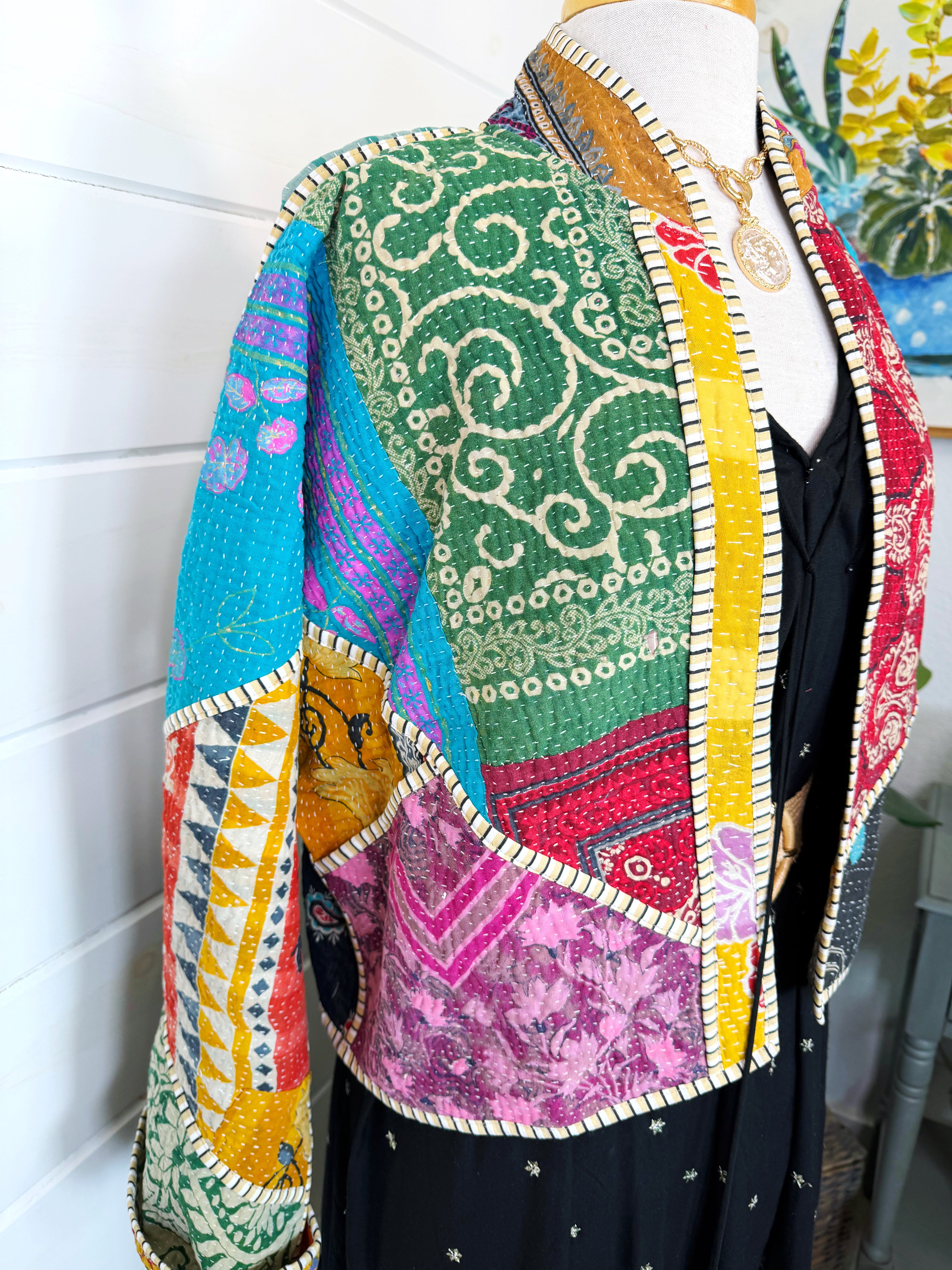 Revival Kantha Jacket – Stevie Style #1927