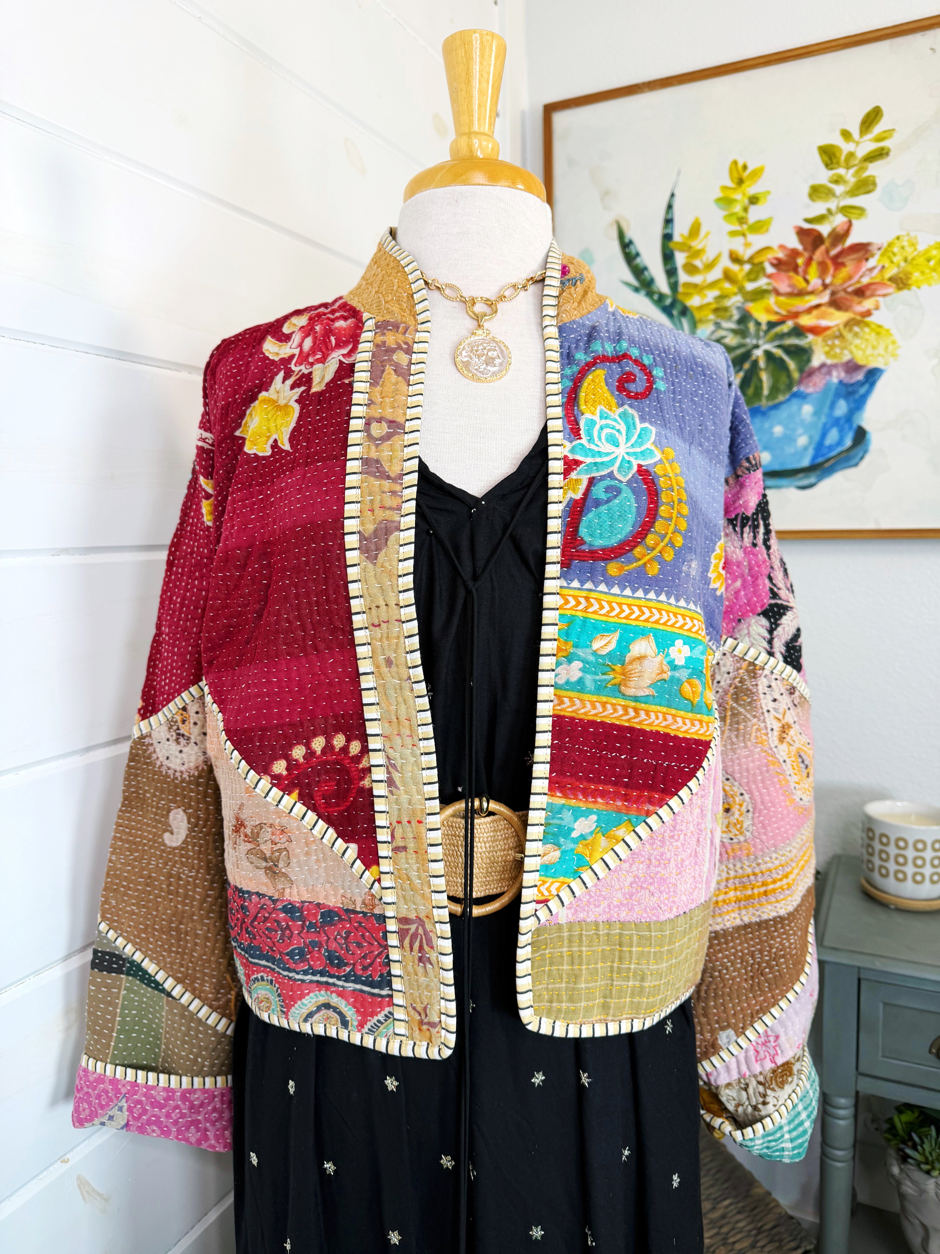 Revival Kantha Jacket – Stevie Style #1928