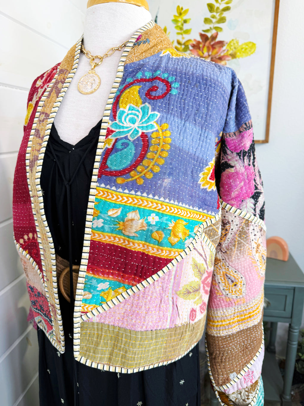 Revival Kantha Jacket – Stevie Style #1928