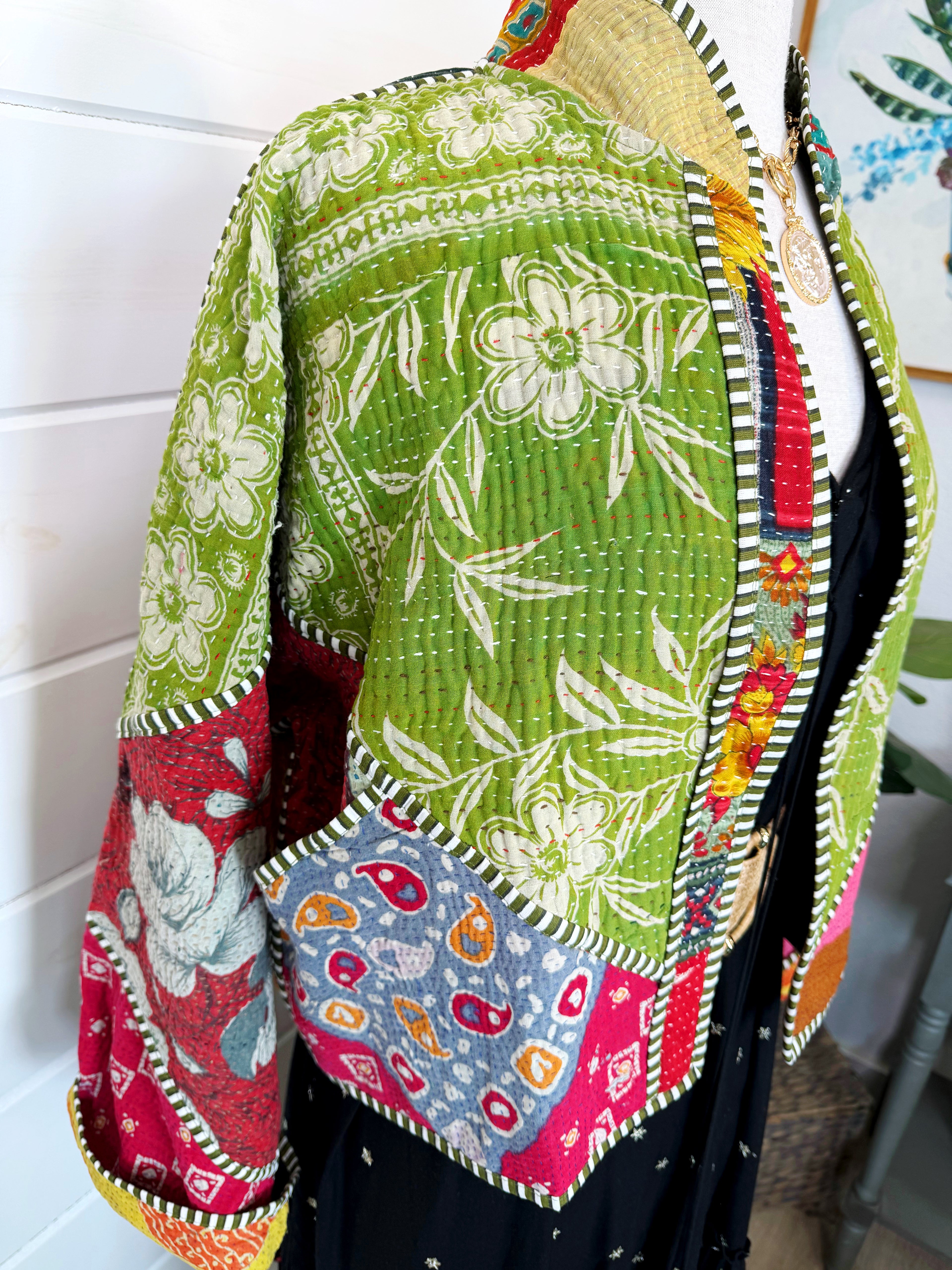 Revival Kantha Jacket – Stevie Style #1930