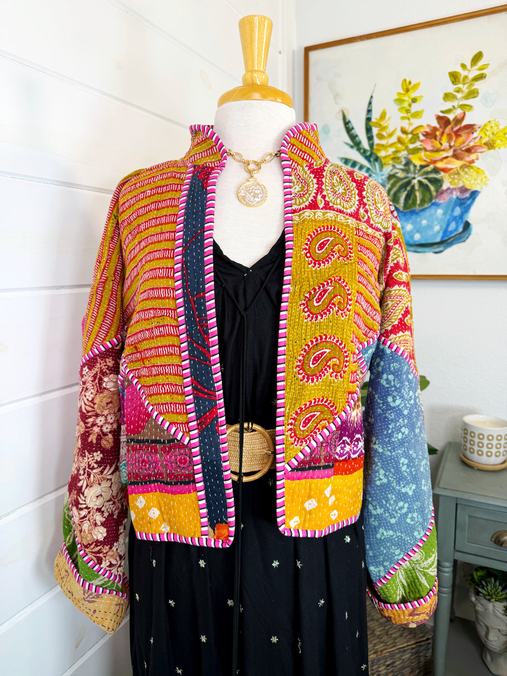 Revival Kantha Jacket – Stevie Style #1932