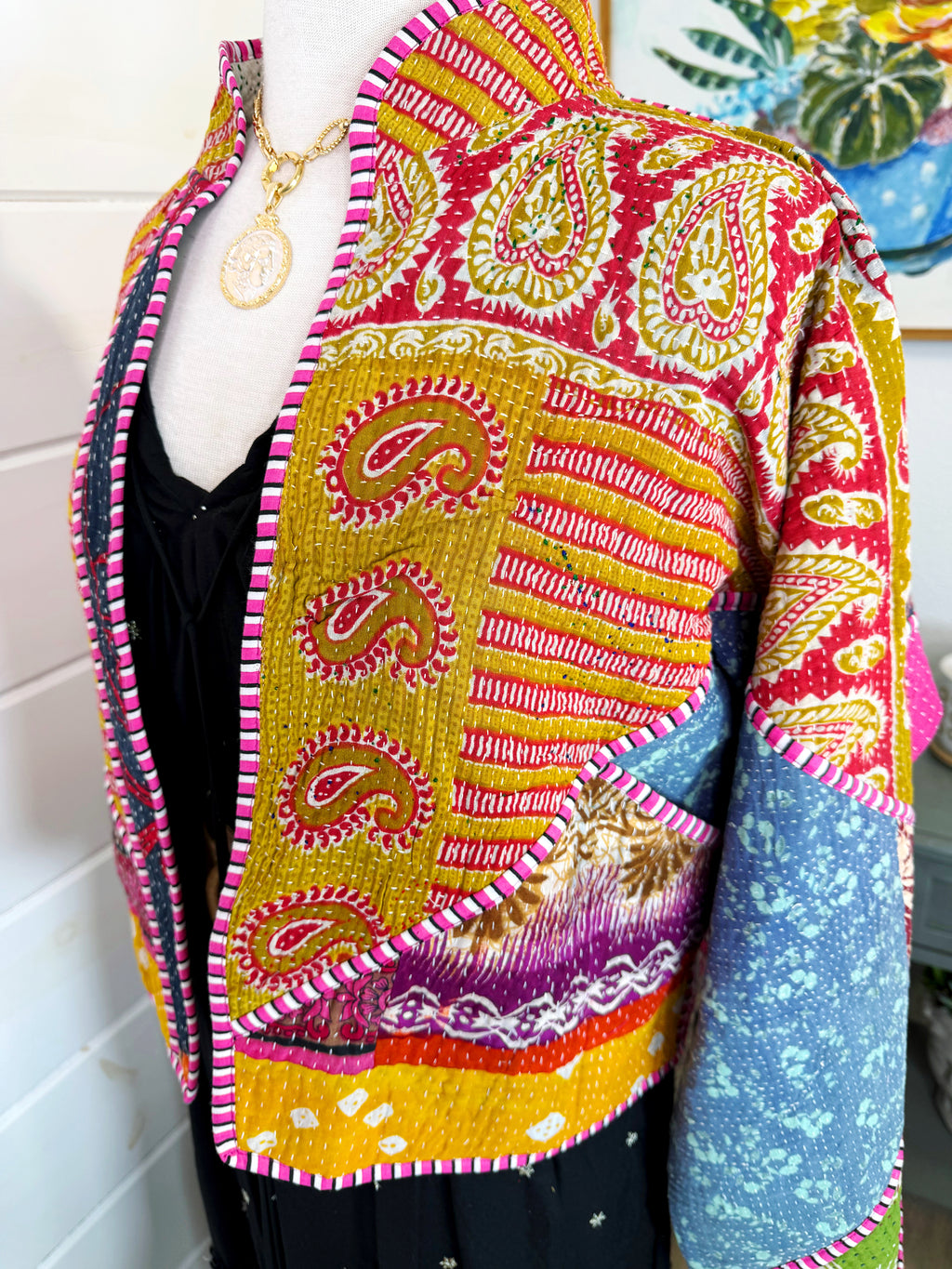 Revival Kantha Jacket – Stevie Style #1932