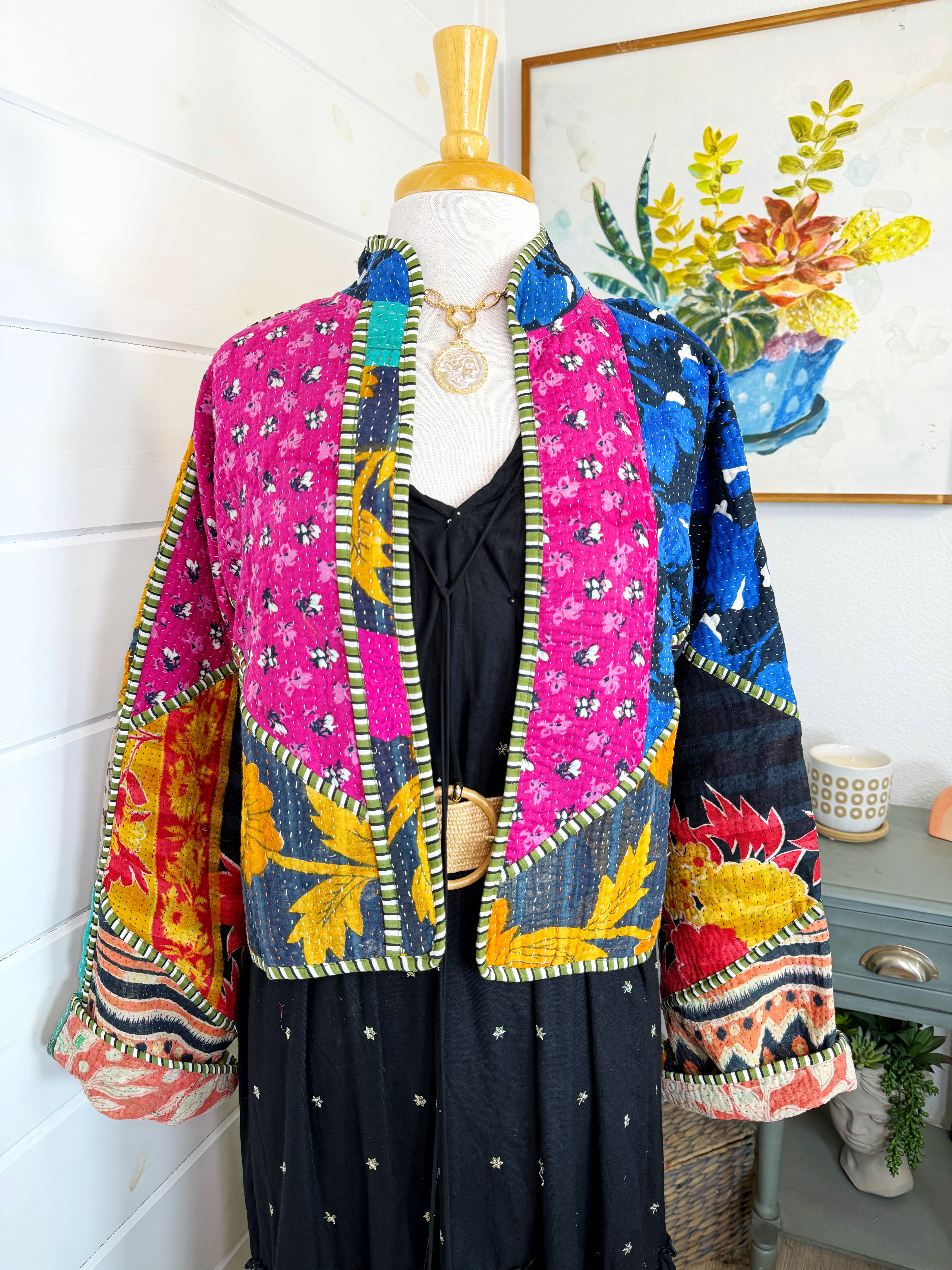 Revival Kantha Jacket – Stevie Style #1933