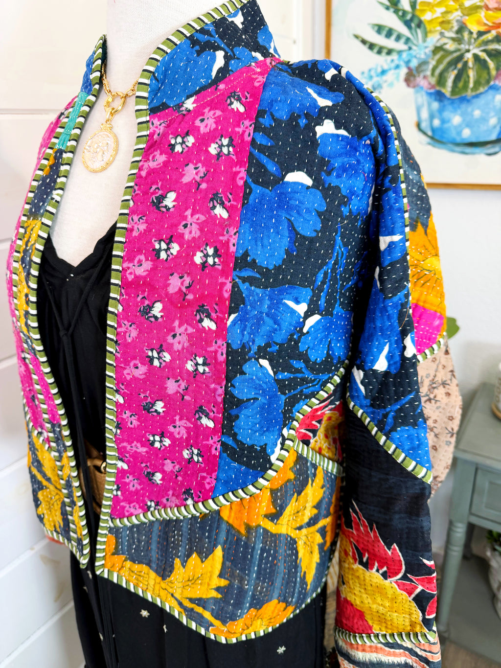 Revival Kantha Jacket – Stevie Style #1933