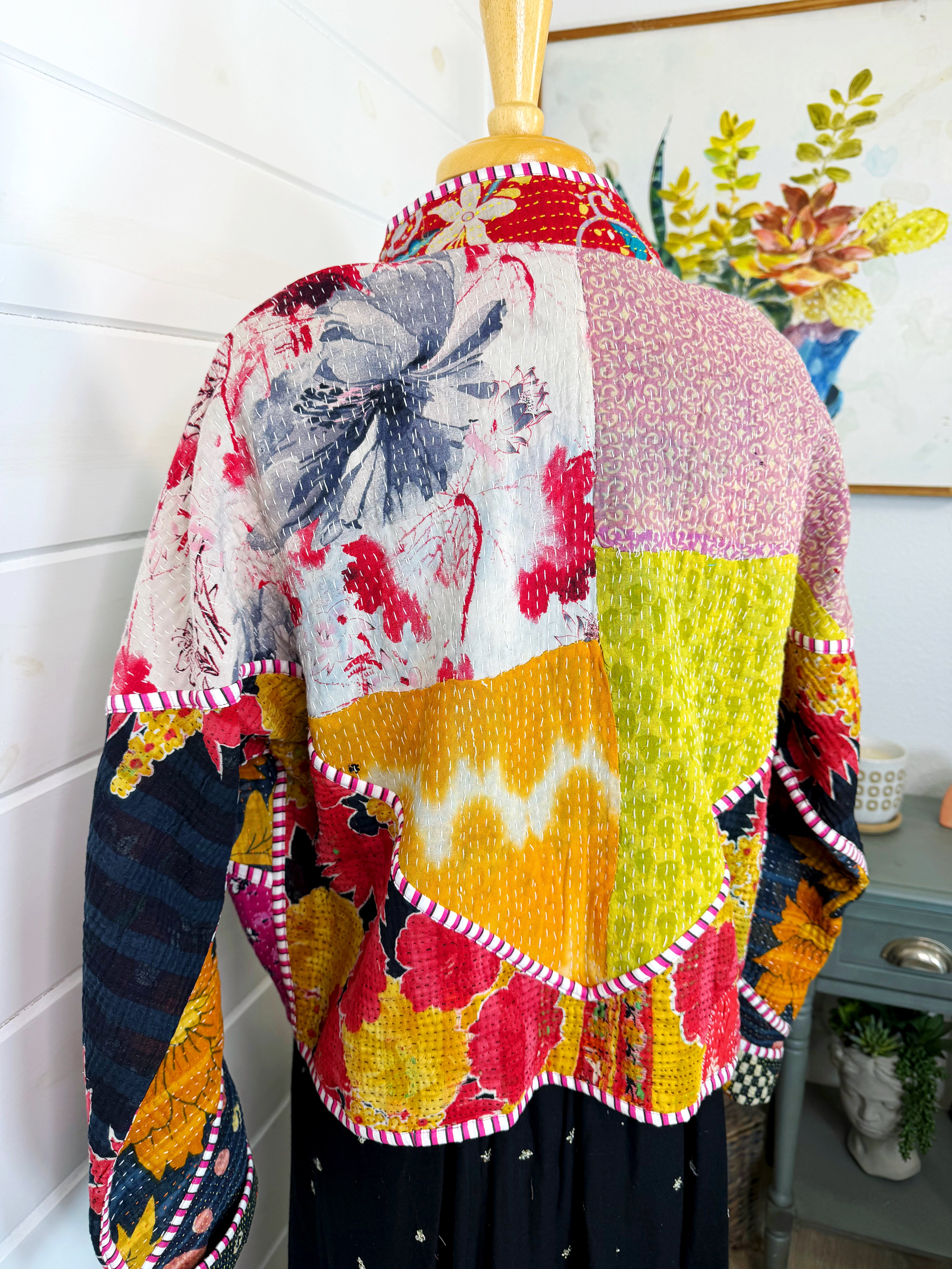 Revival Kantha Jacket – Stevie Style #1934