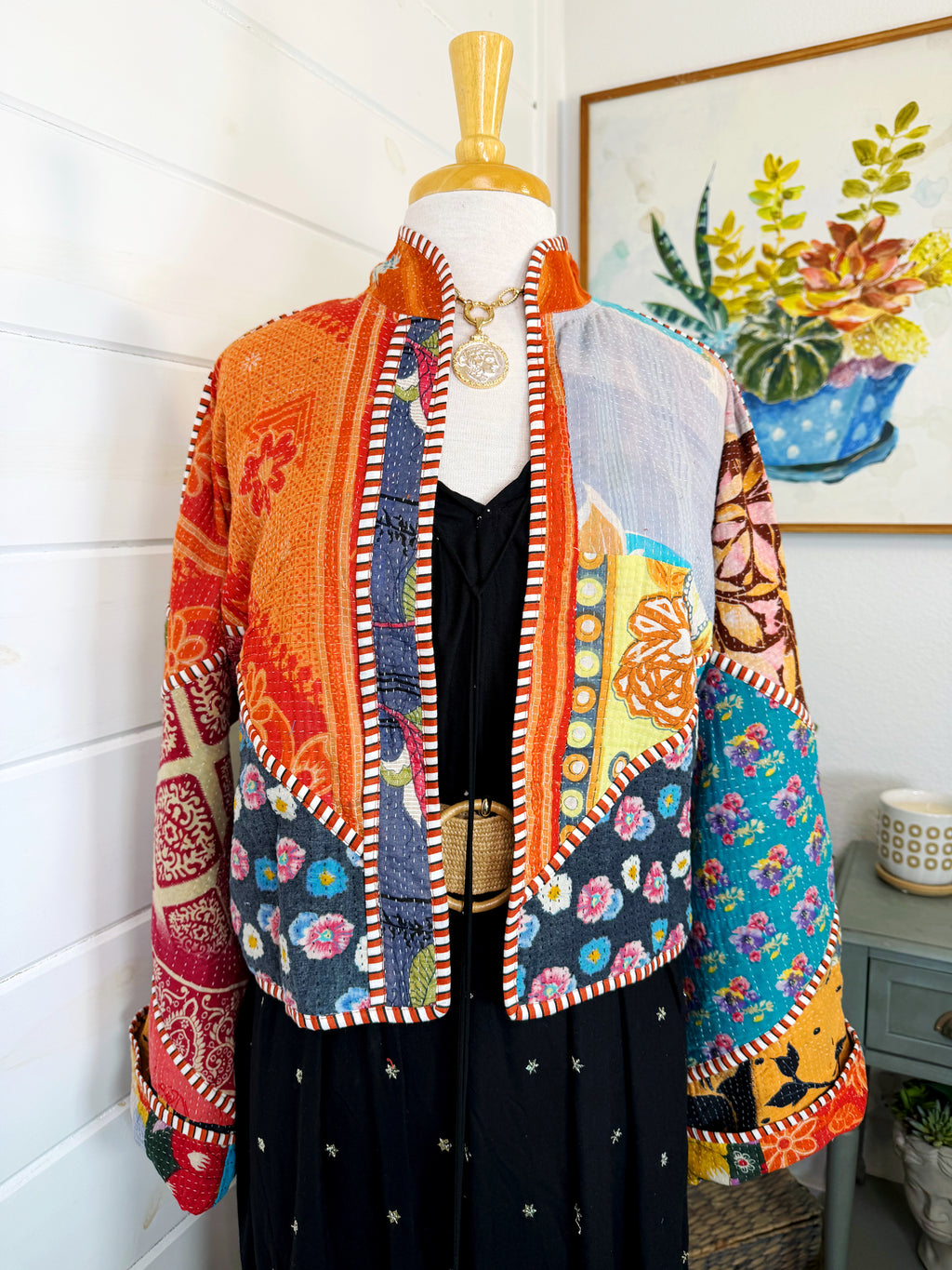 Revival Kantha Jacket – Stevie Style #1935