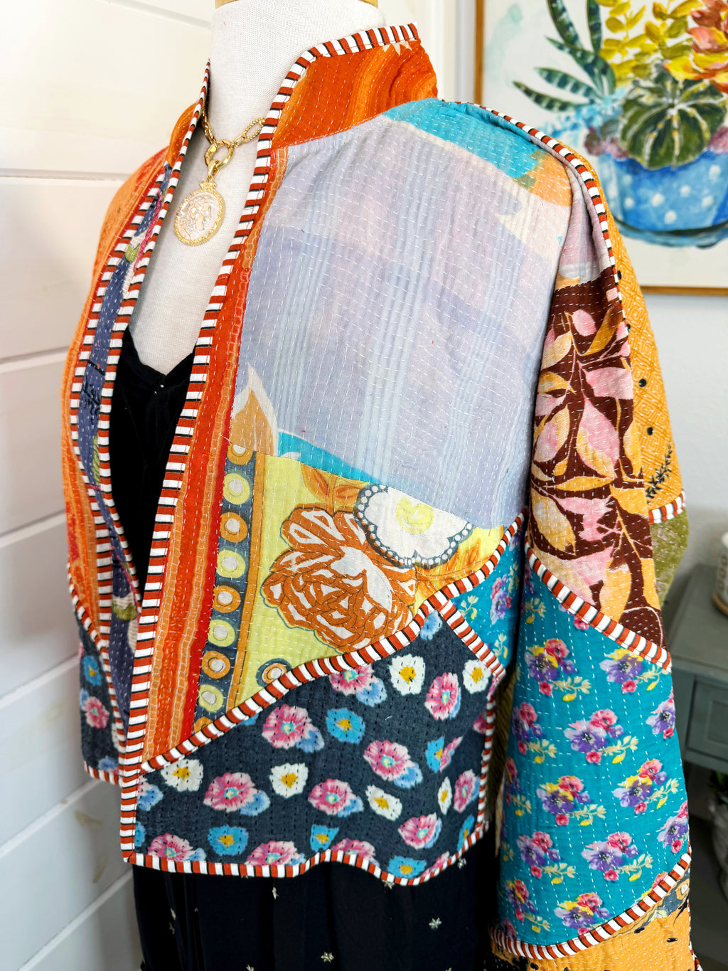 Revival Kantha Jacket – Stevie Style #1935
