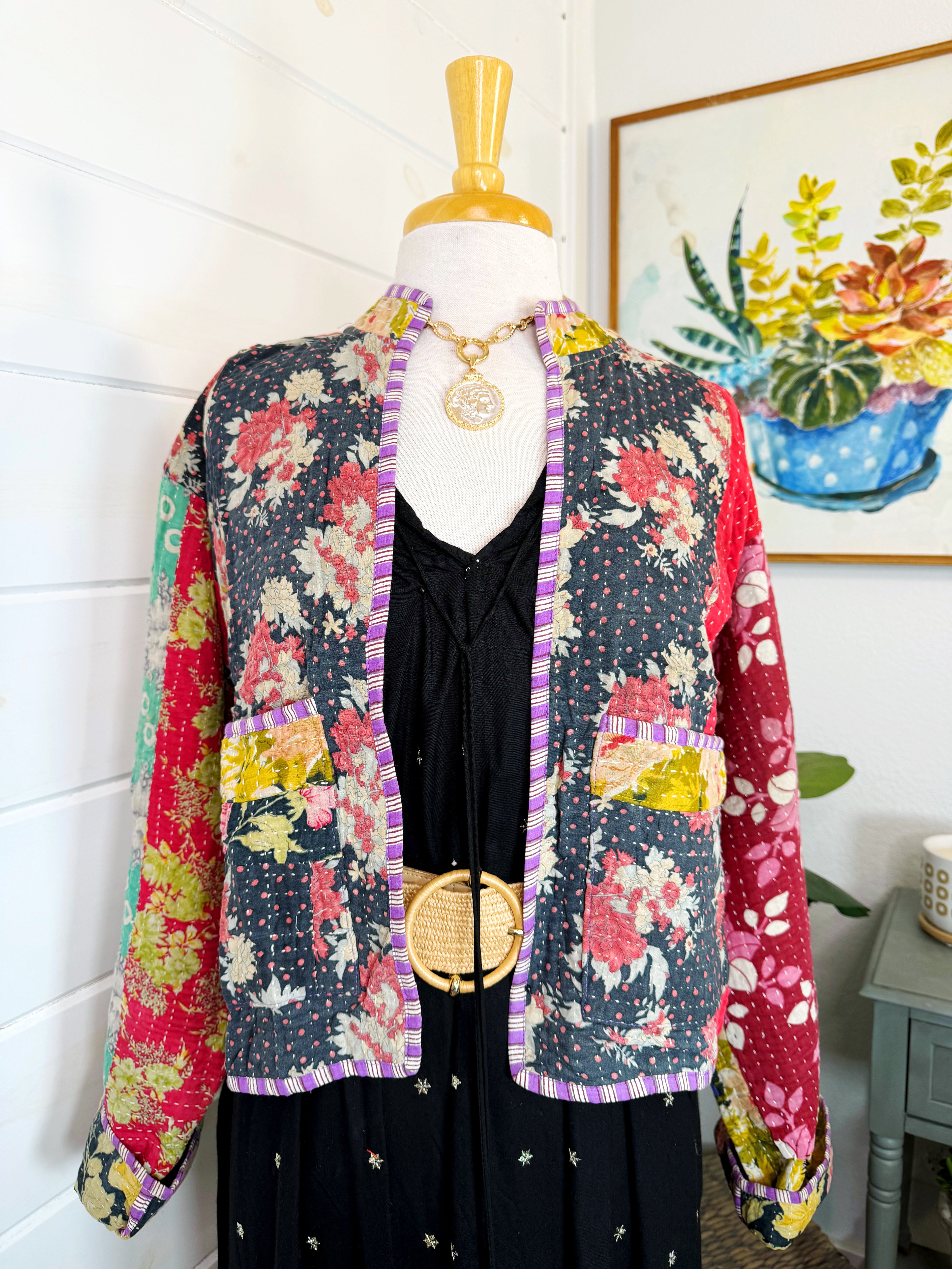 Revival Kantha Jacket – Nash Style #1936