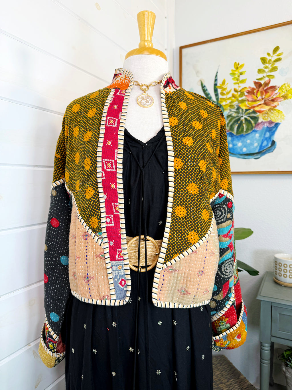Revival Kantha Jacket – Stevie Style #1940