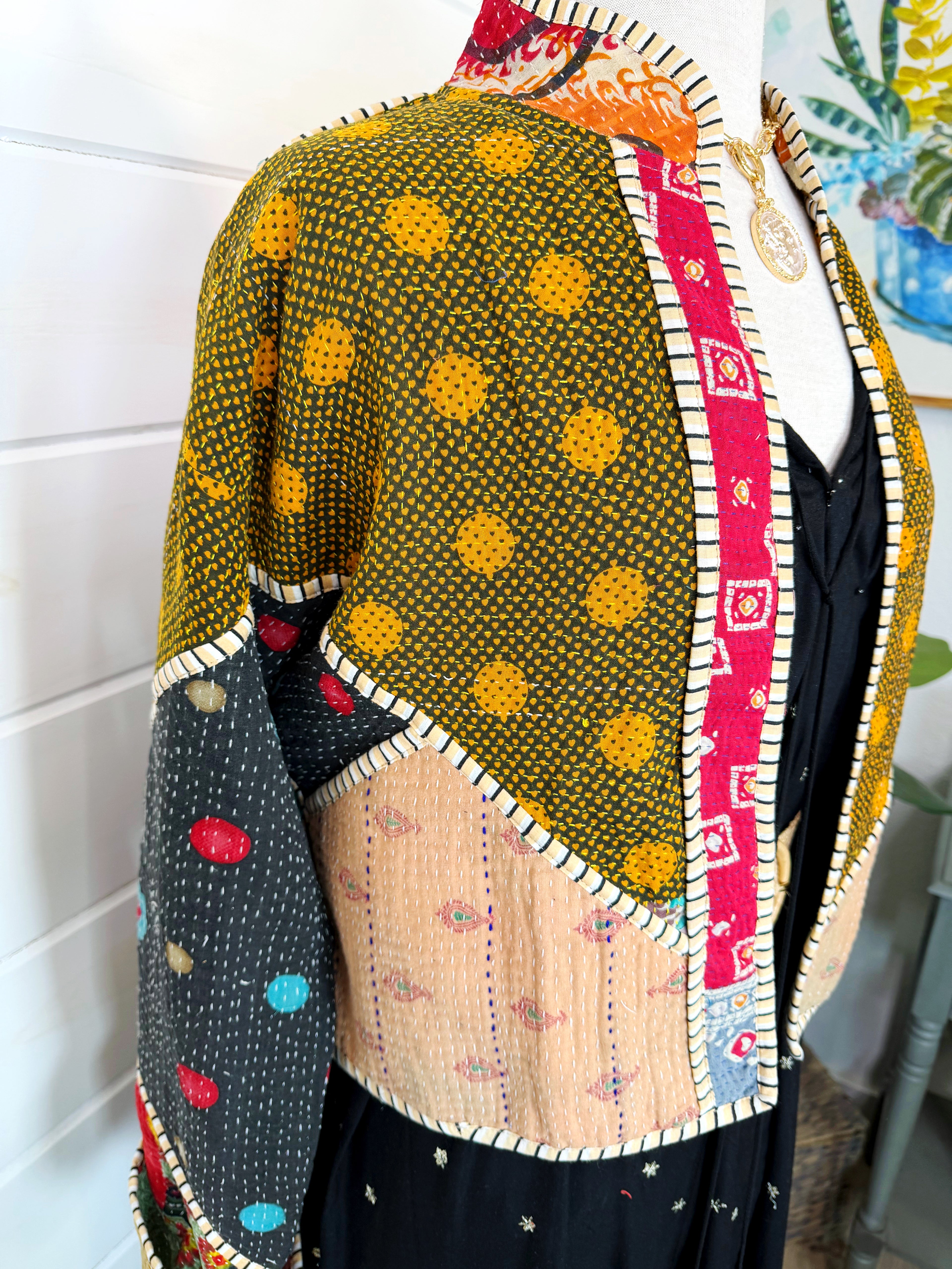 Revival Kantha Jacket – Stevie Style #1940