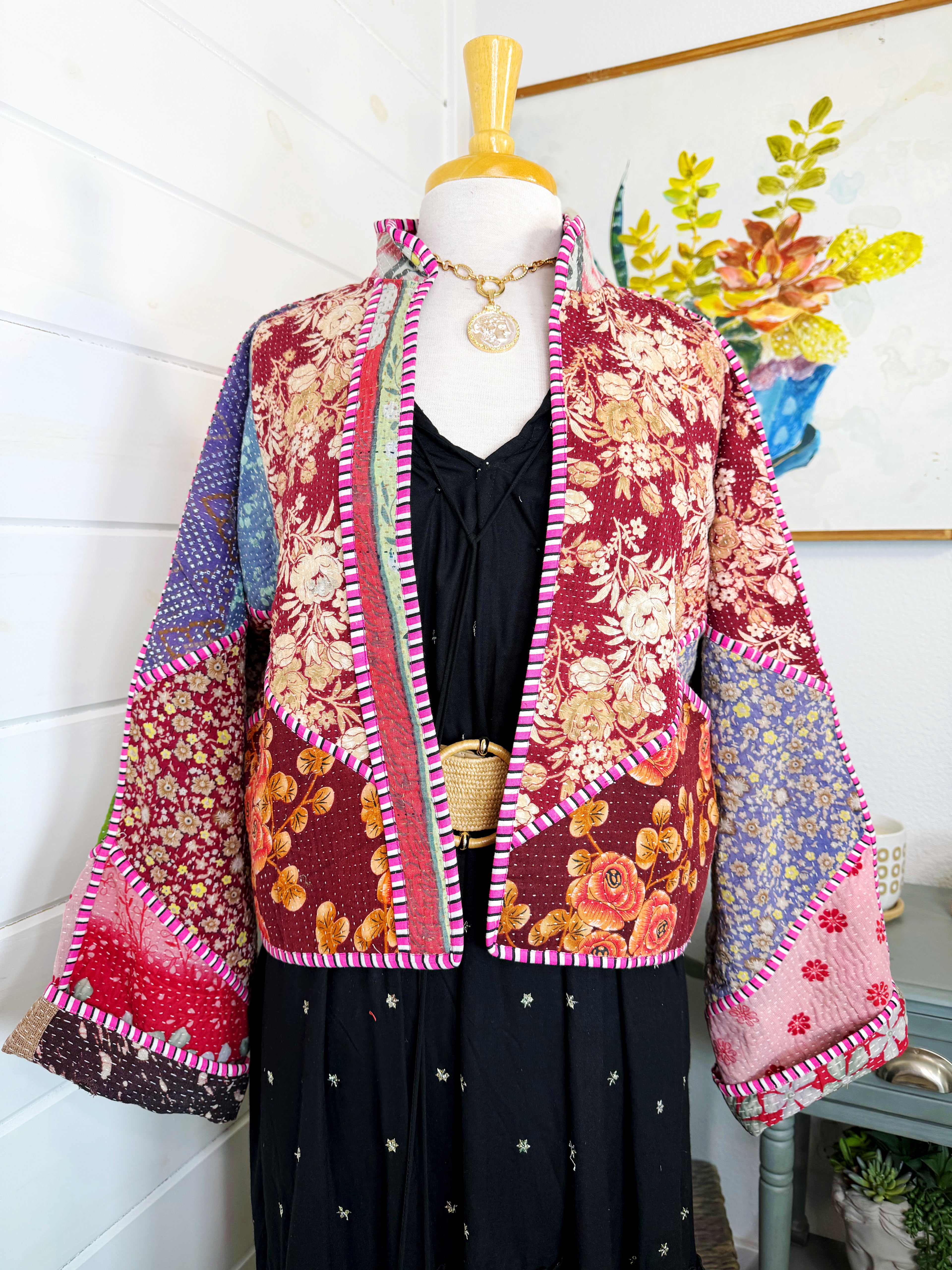 Revival Kantha Jacket – Nash Style #1941