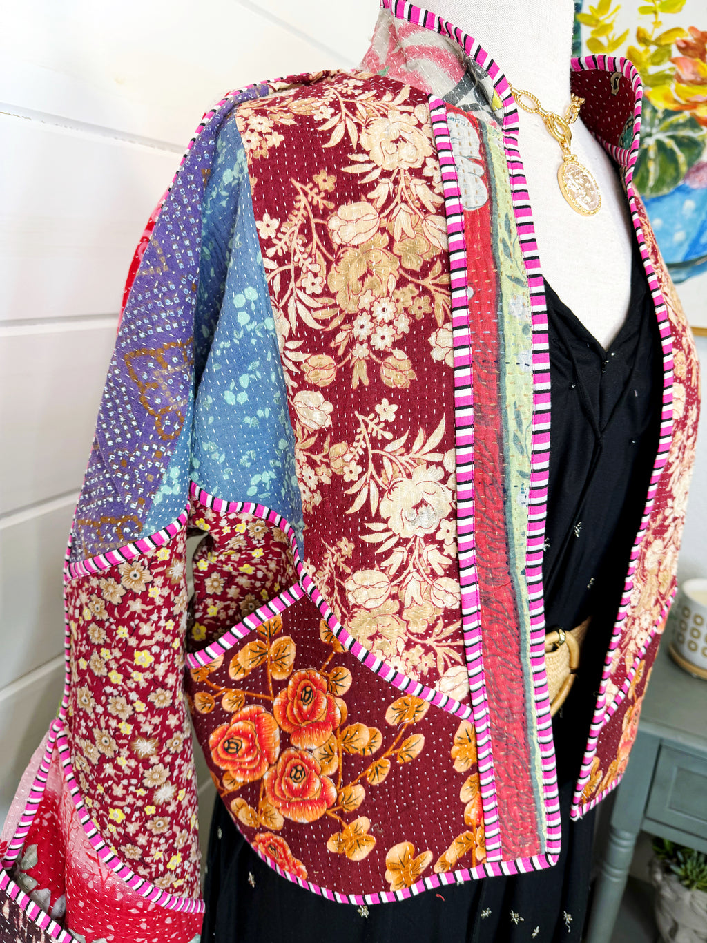 Revival Kantha Jacket – Stevie Style #1941