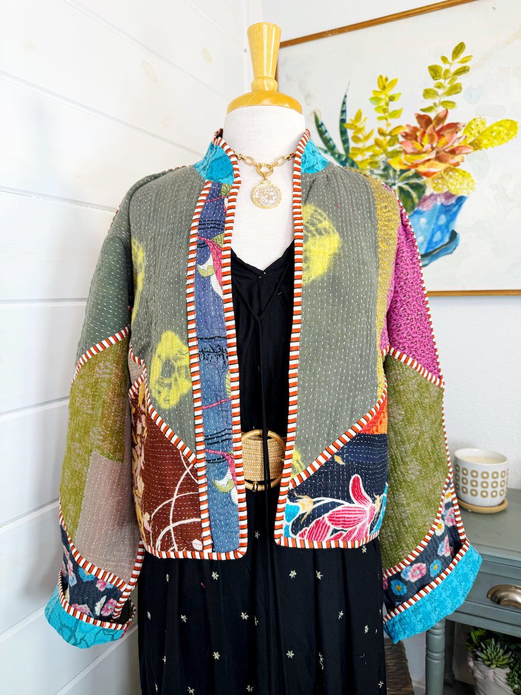 Revival Kantha Jacket – Stevie Style #1942