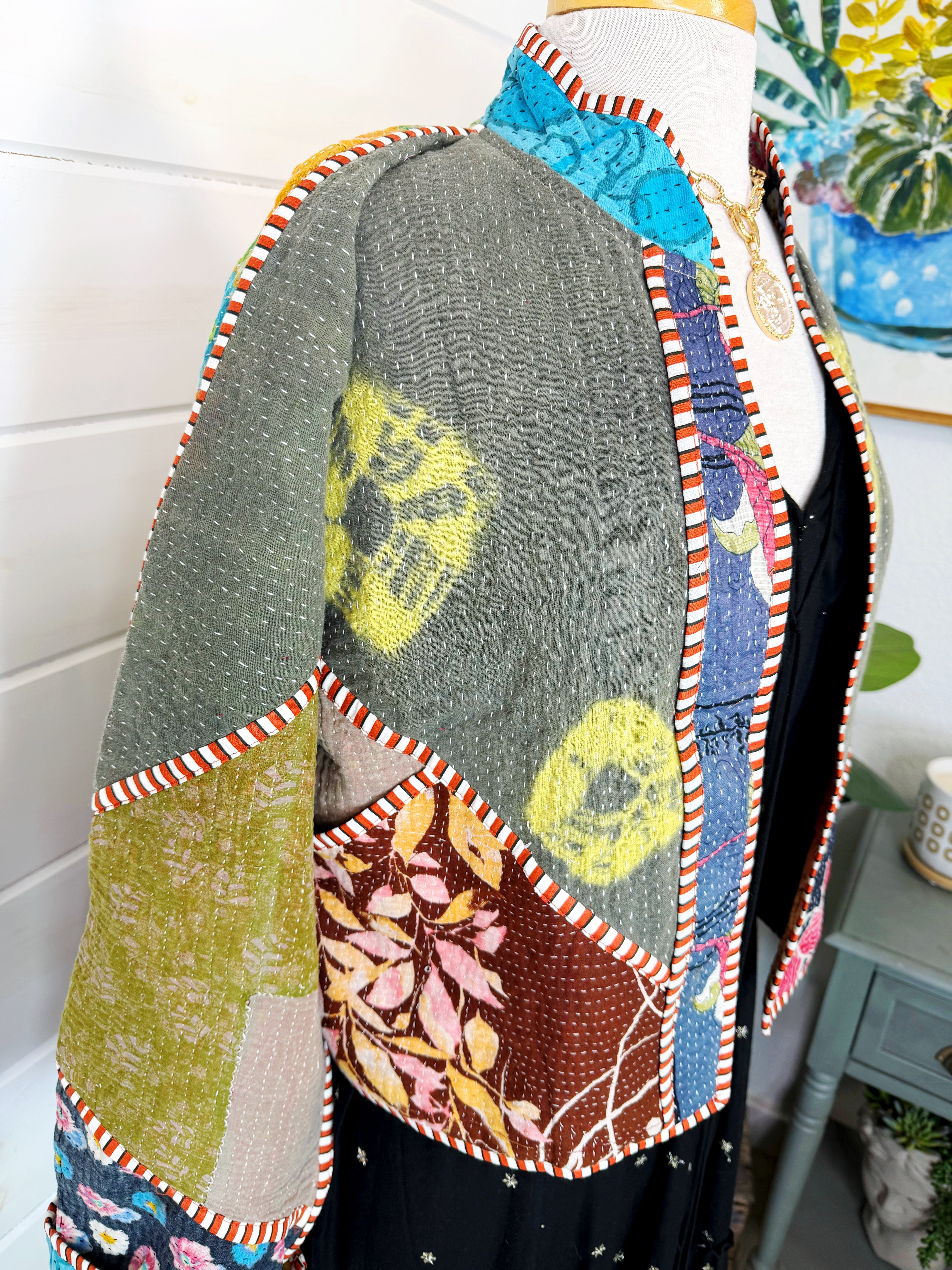 Revival Kantha Jacket – Stevie Style #1942
