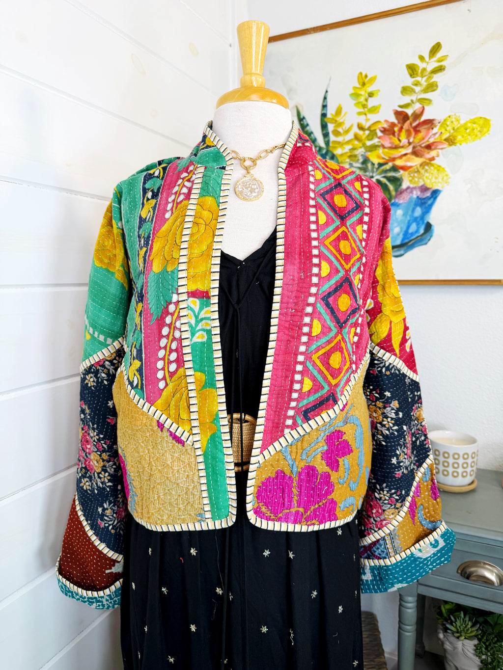 Revival Kantha Jacket – Stevie Style #1943