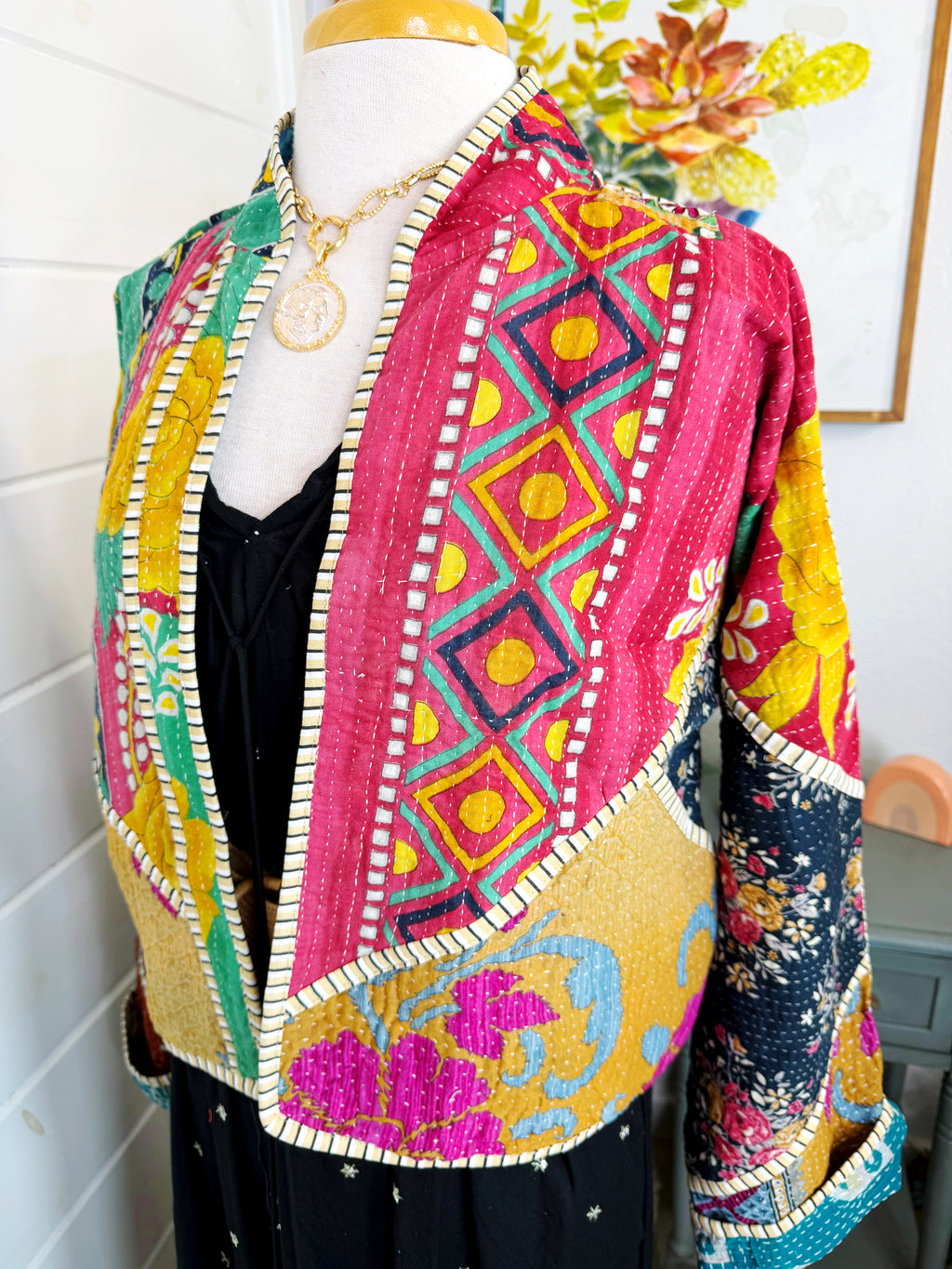 Revival Kantha Jacket – Stevie Style #1943