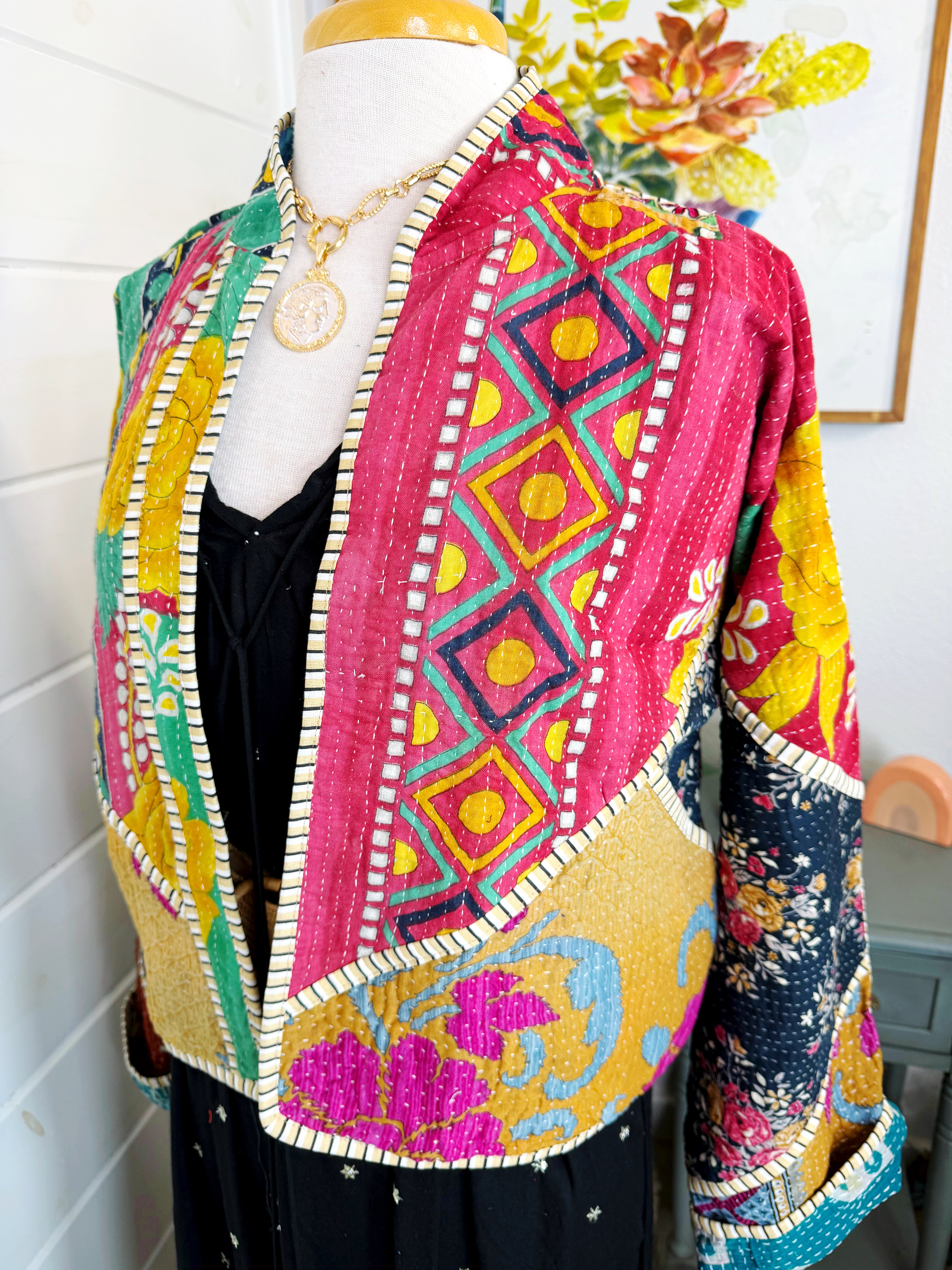 Revival Kantha Jacket – Stevie Style #1943