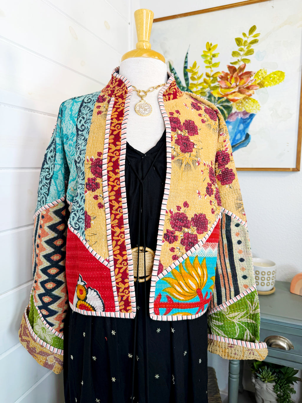 Revival Kantha Jacket – Stevie Style #1945