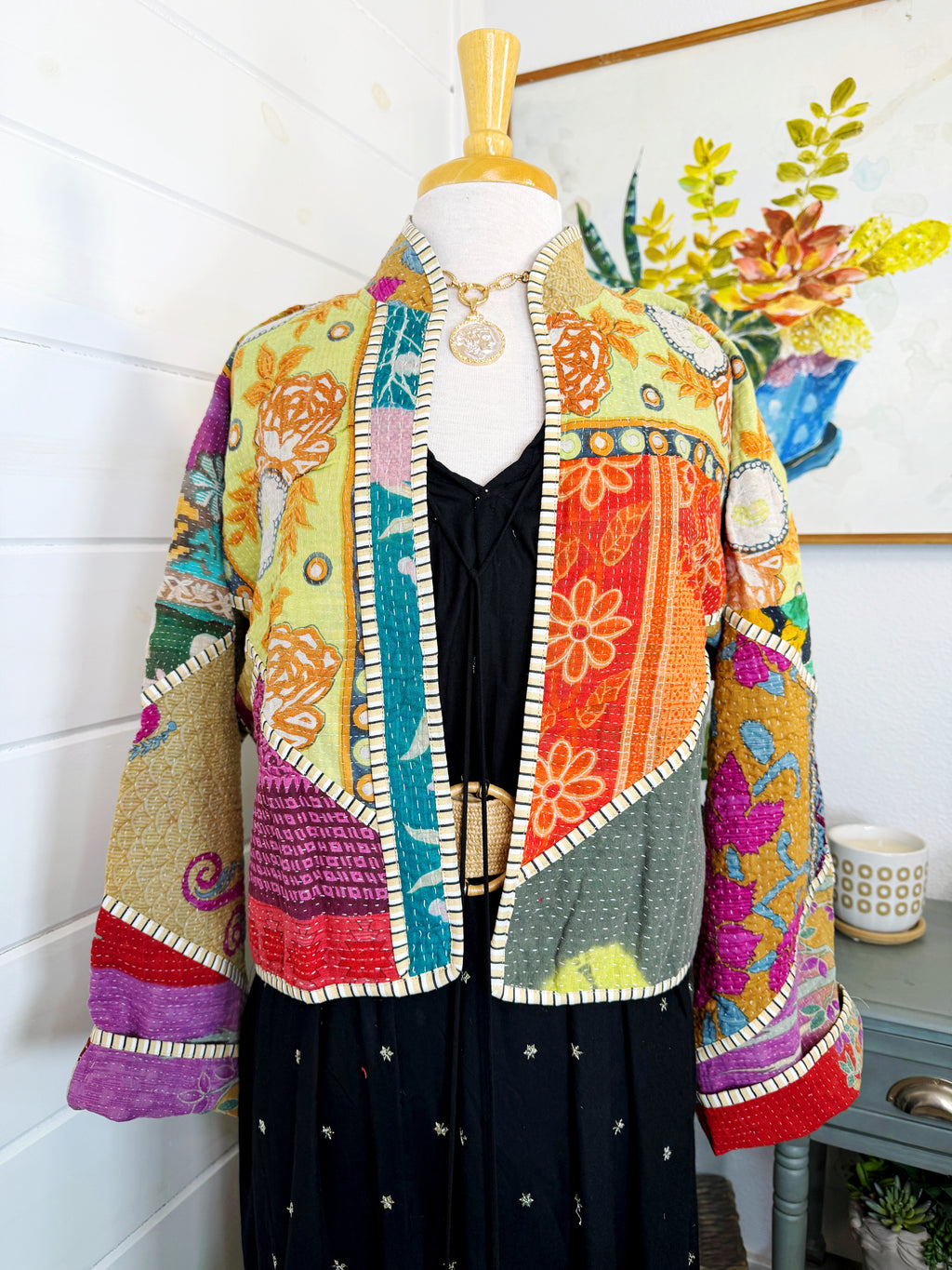 Revival Kantha Jacket – Stevie Style #1946