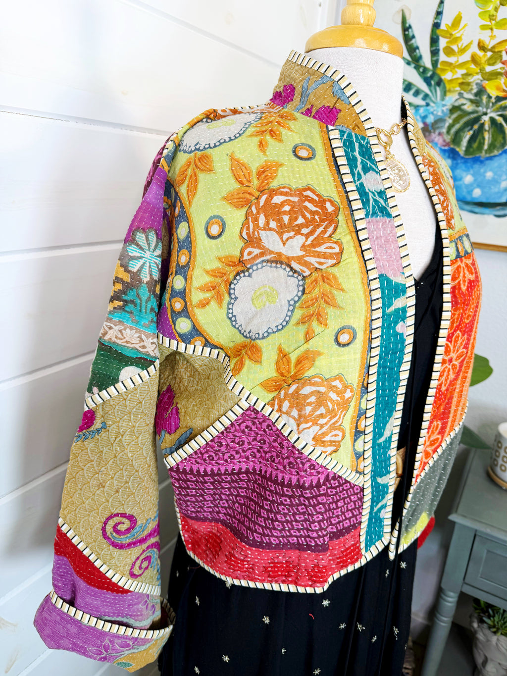 Revival Kantha Jacket – Stevie Style #1946