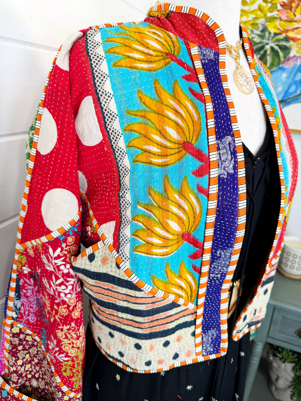 Revival Kantha Jacket – Stevie Style #1949