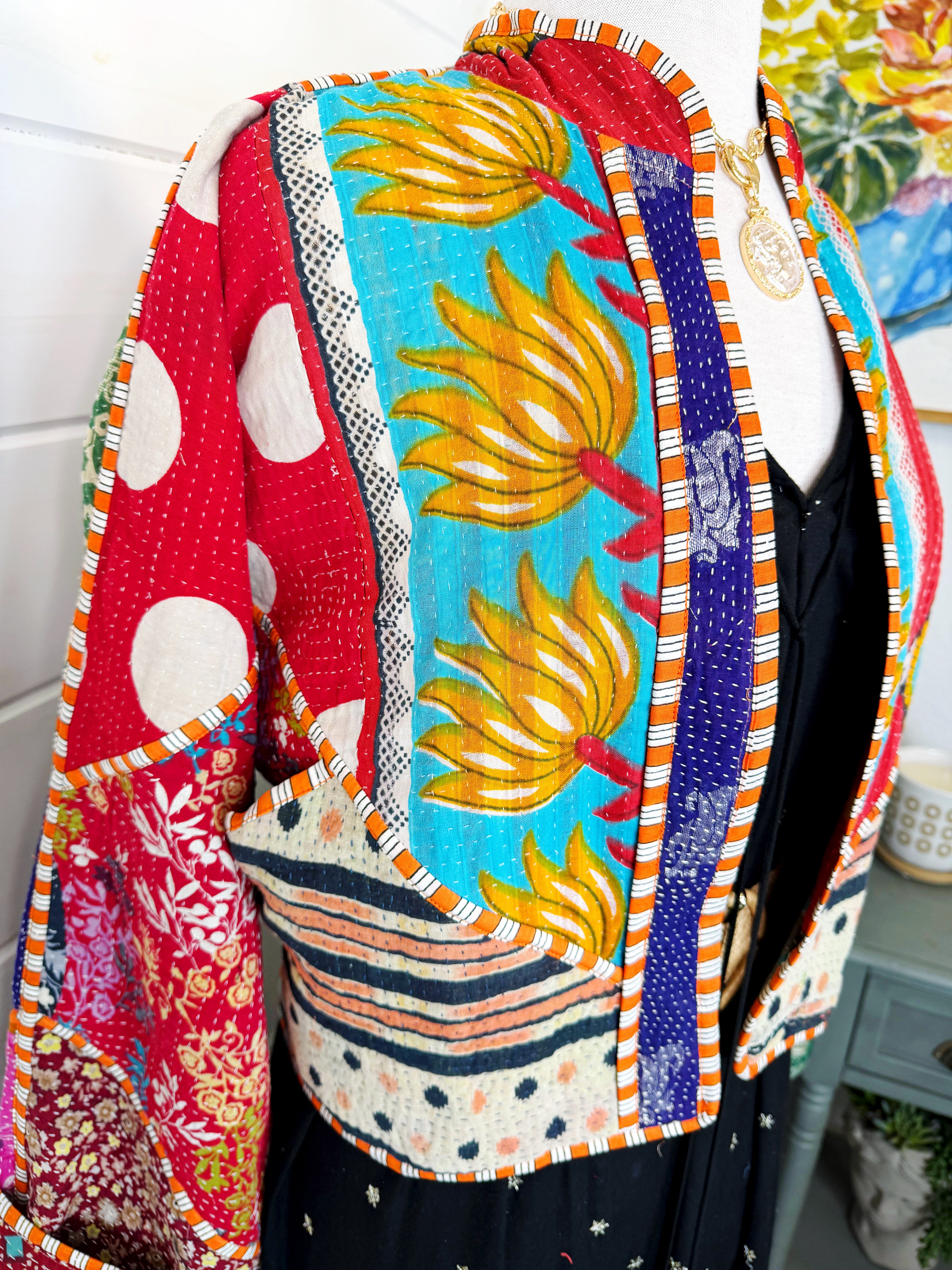 Revival Kantha Jacket – Stevie Style #1949