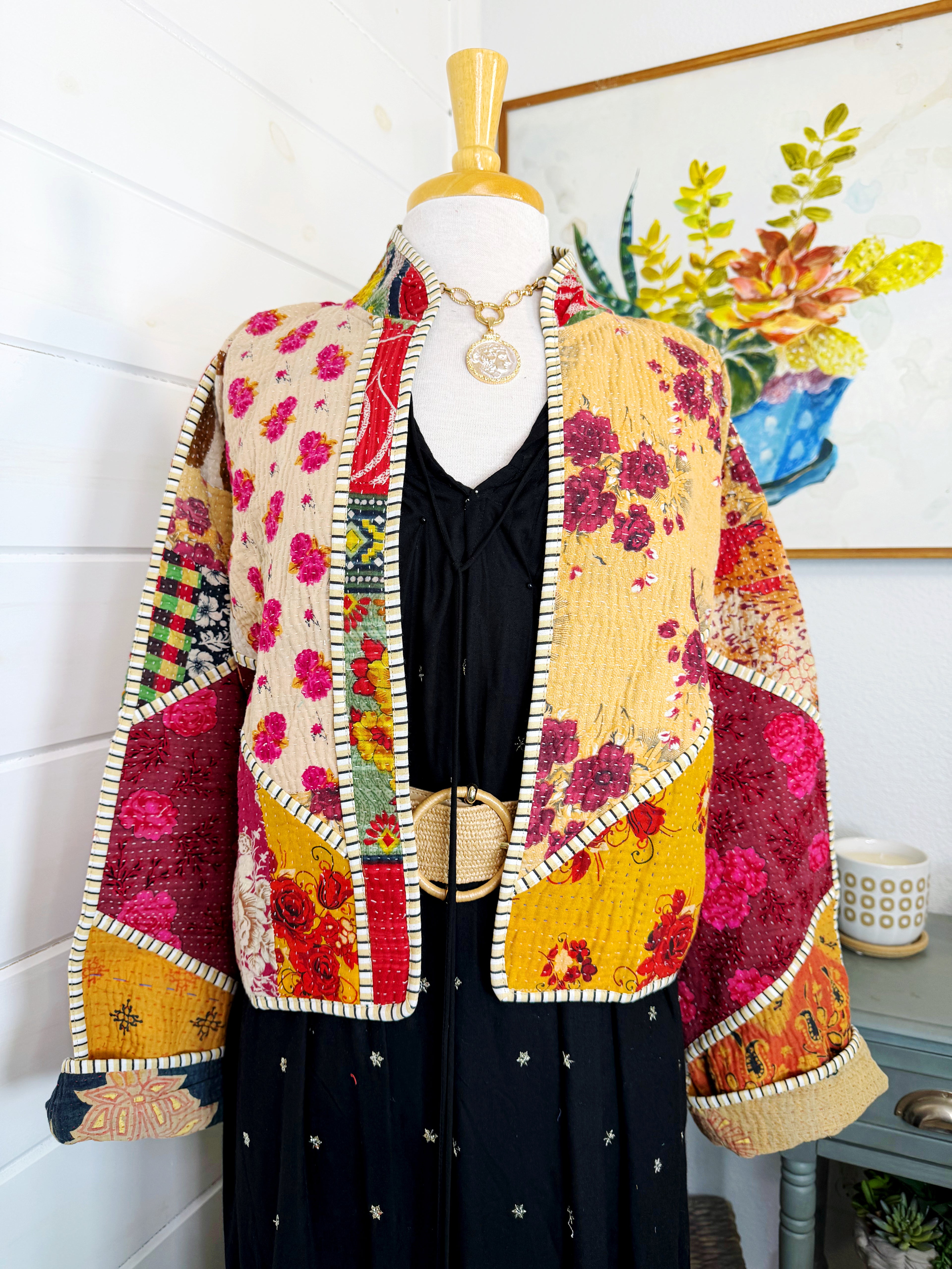 Revival Kantha Jacket – Stevie Style #1950