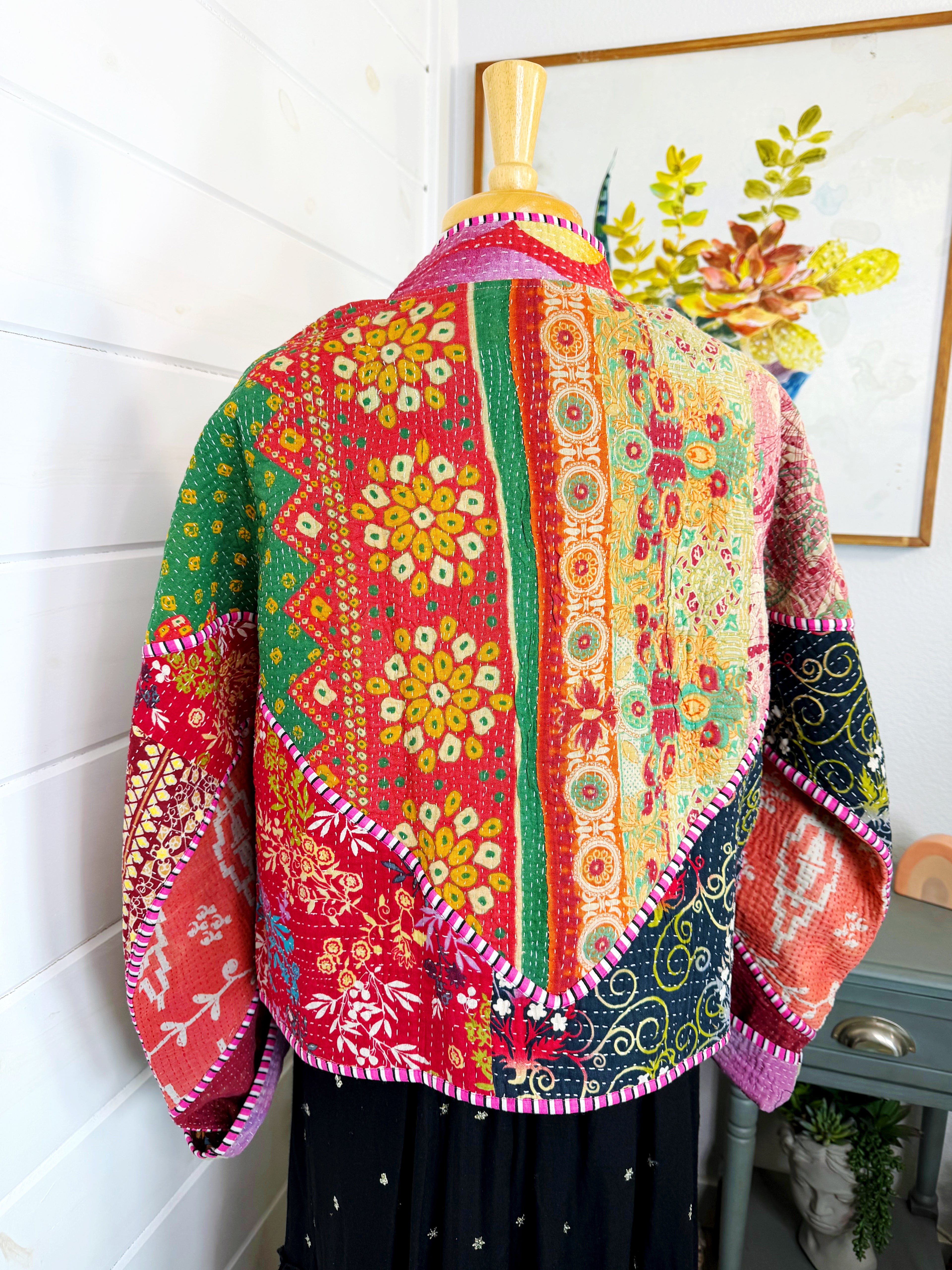 Revival Kantha Jacket – Stevie Style #1951
