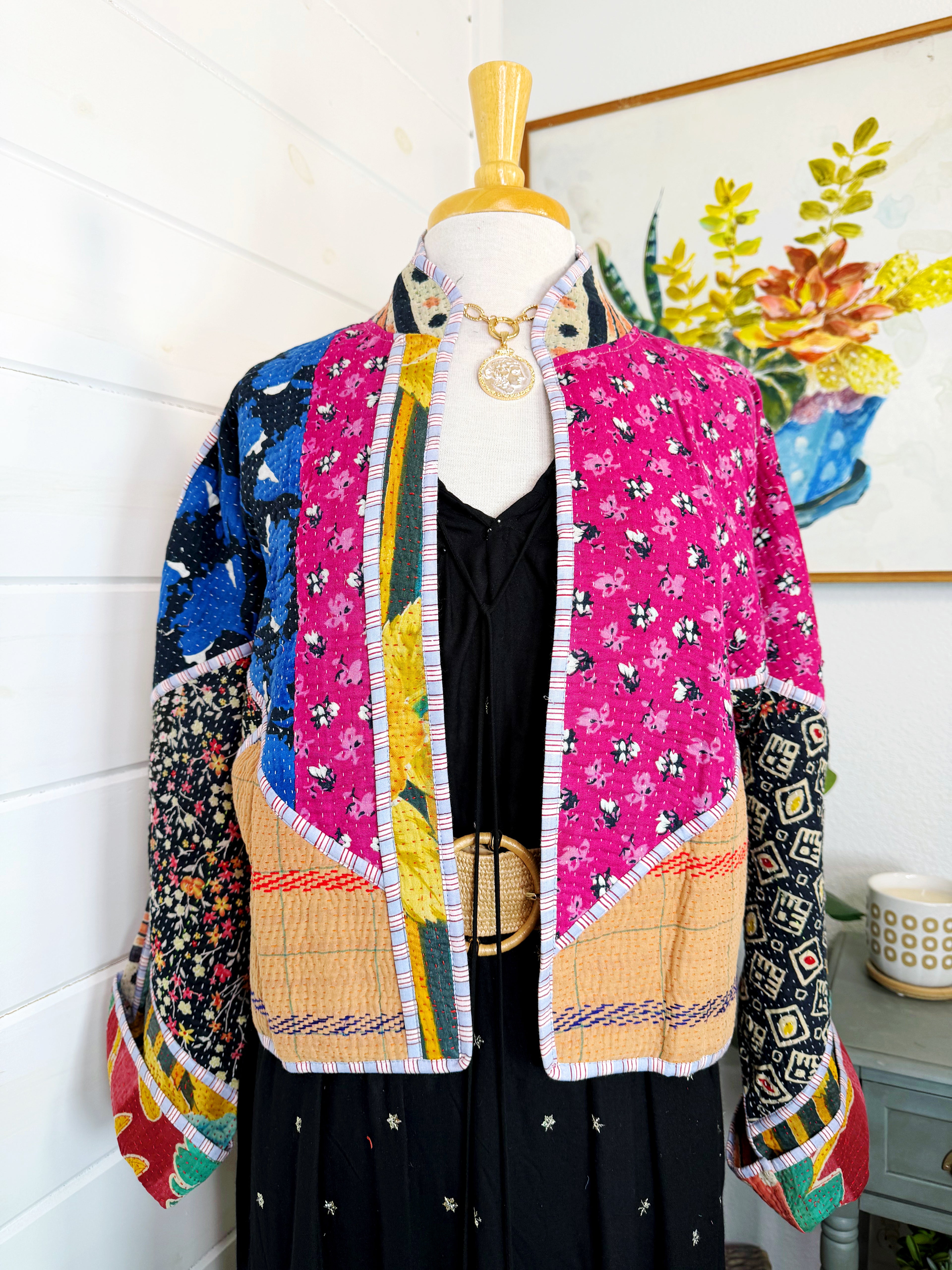 Revival Kantha Jacket – Stevie Style #1952