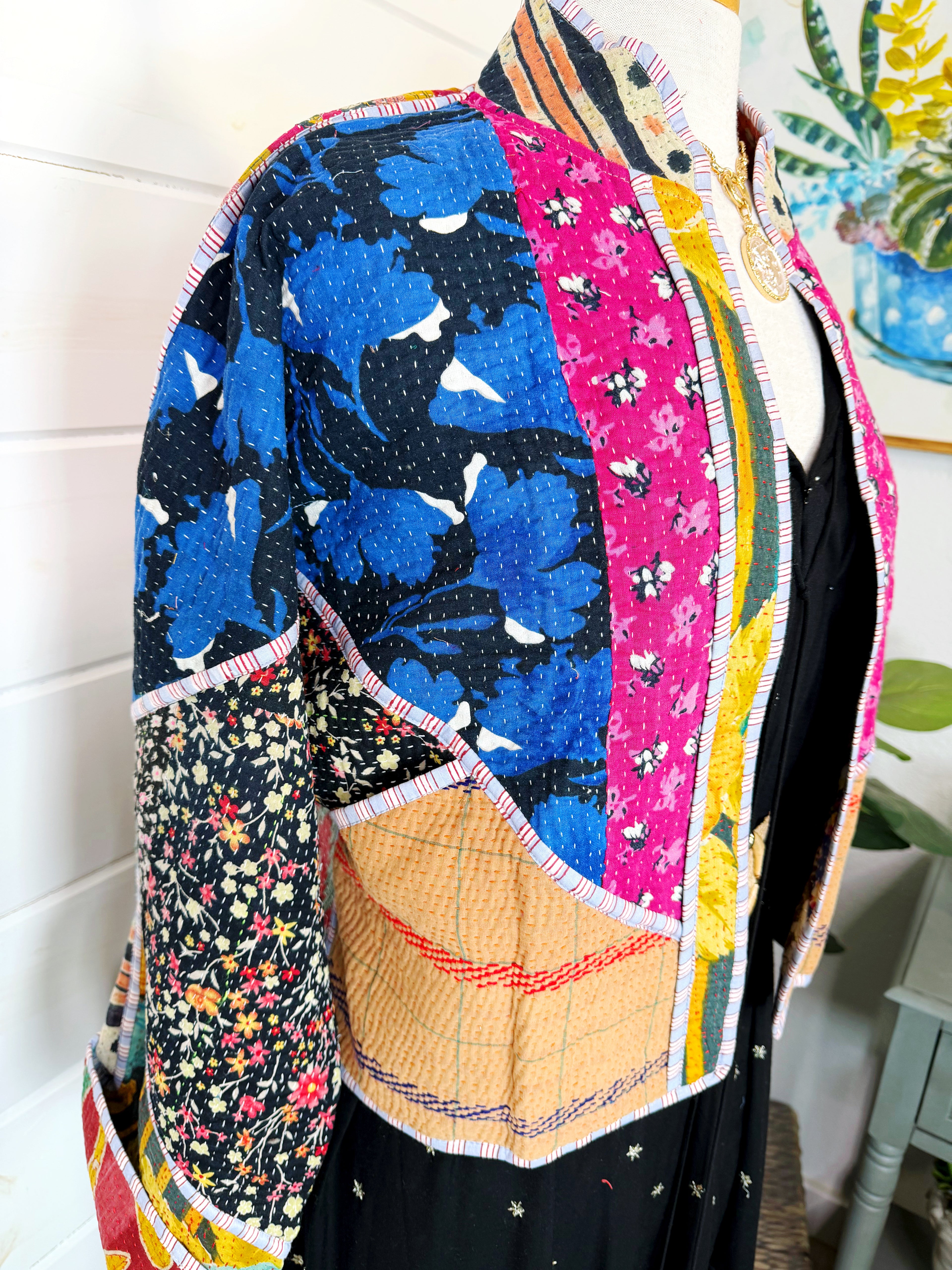 Revival Kantha Jacket – Stevie Style #1952