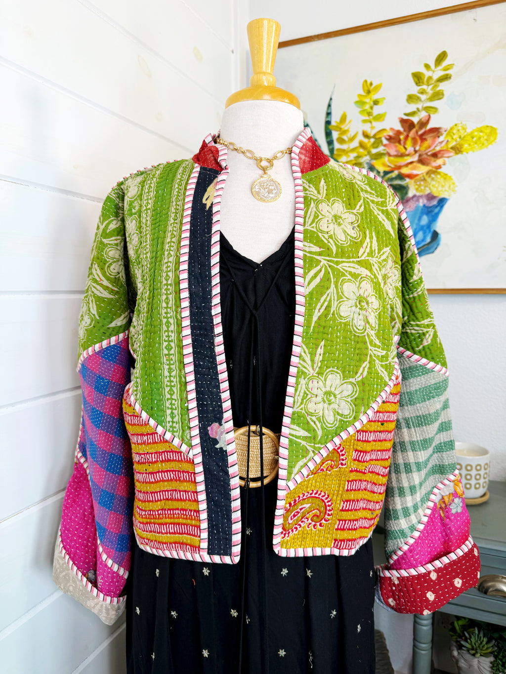 Revival Kantha Jacket – Stevie Style #1953