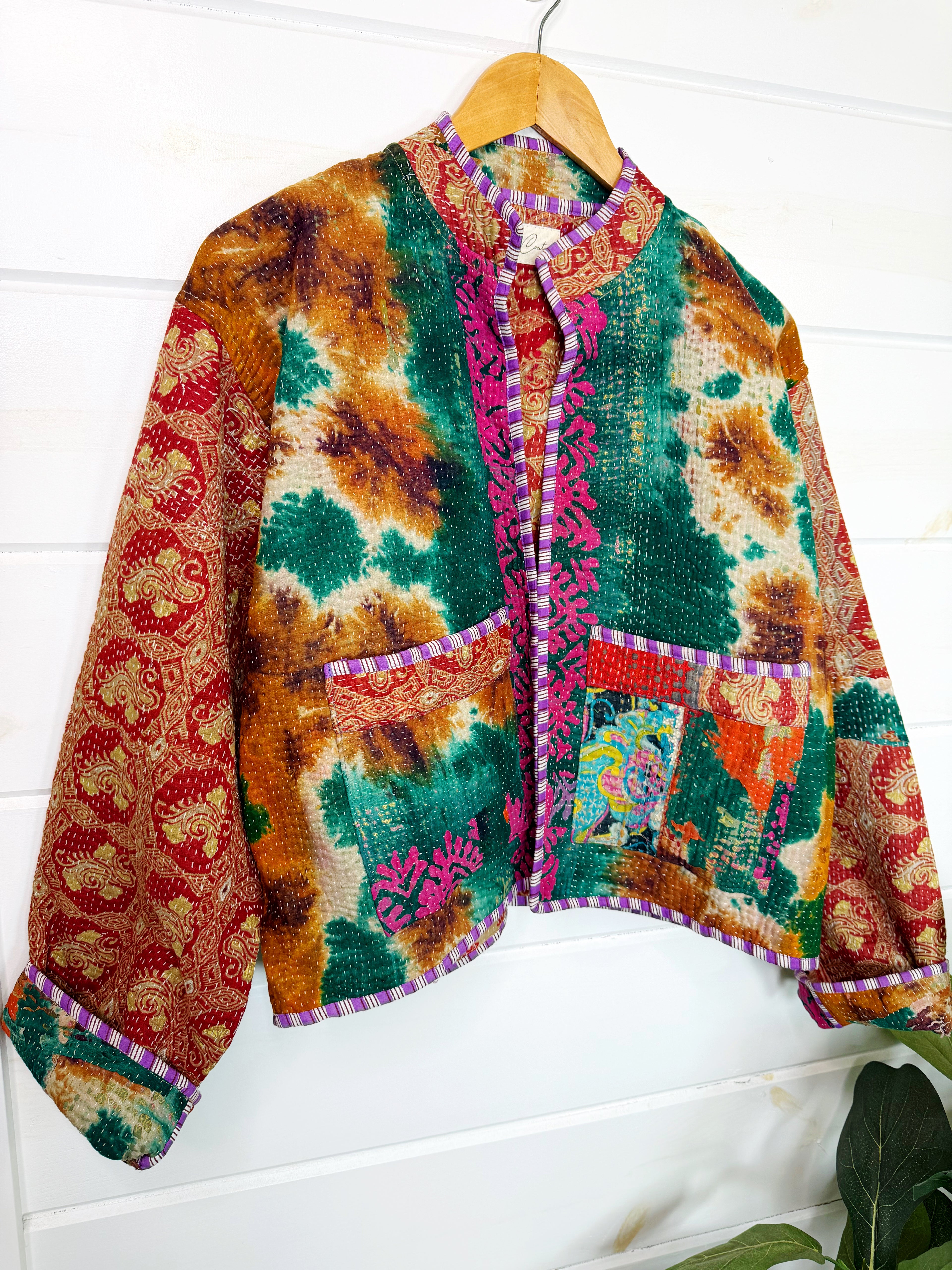 Revival Kantha Jacket – Nash Style #1972
