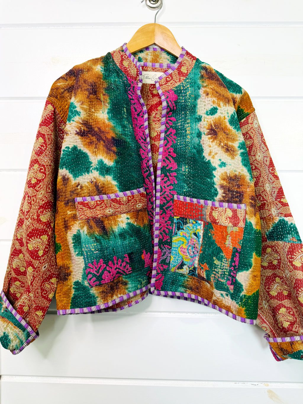 Revival Kantha Jacket – Nash Style #1972