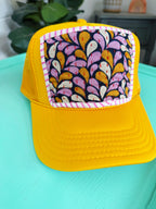 Kantha Patch Trucker Hat - One of a Kind